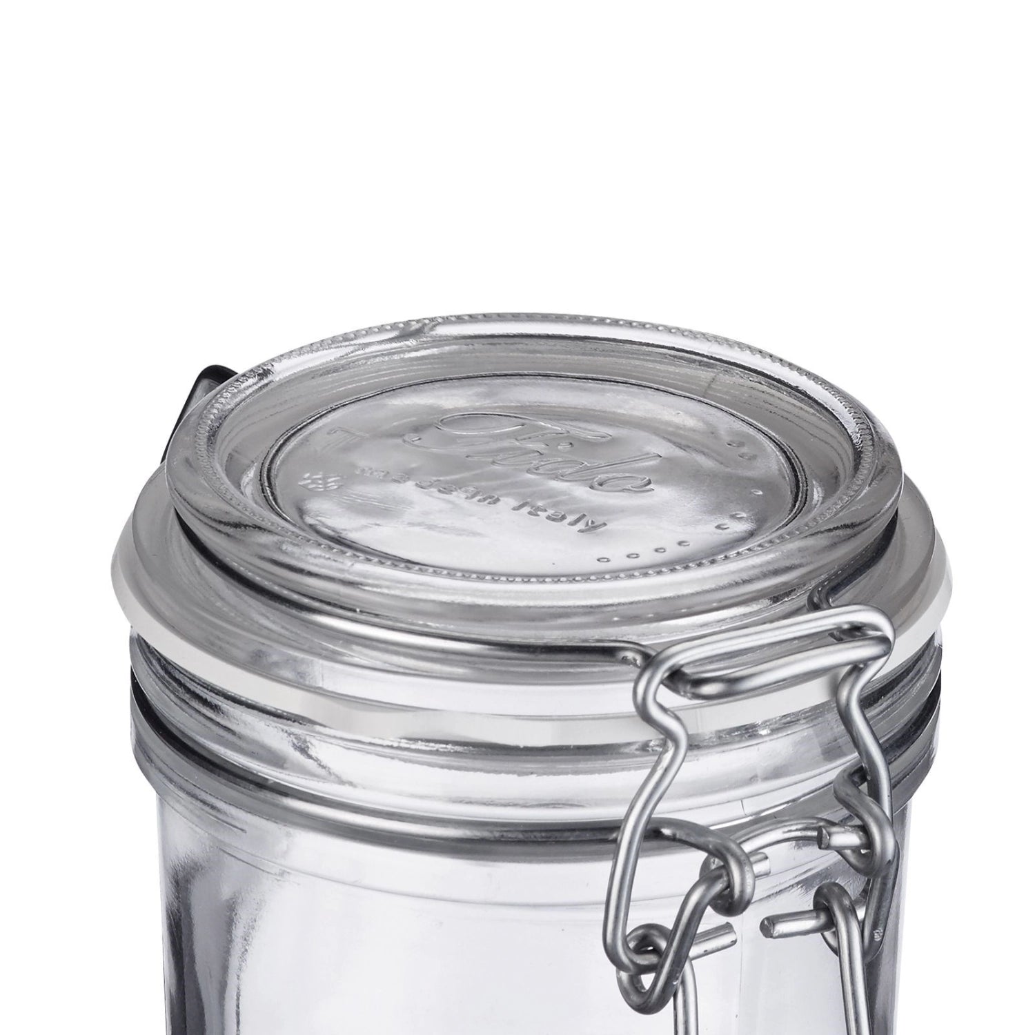 Das Westmark Drahtbügelglas 200ml, D80 mm bietet eine elegante Lösung zur sicheren Lagerung von Lebensmitteln. Robust, luftdicht und leicht zu reinigen.