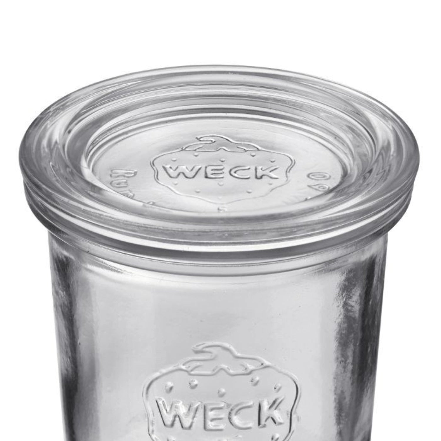 Kleines Sturzglas Weck mit 140 ml Fassungsvermögen und 60 mm Durchmesser, perfekt für die kreative Vorratshaltung und das Einmachen von Köstlichkeiten.