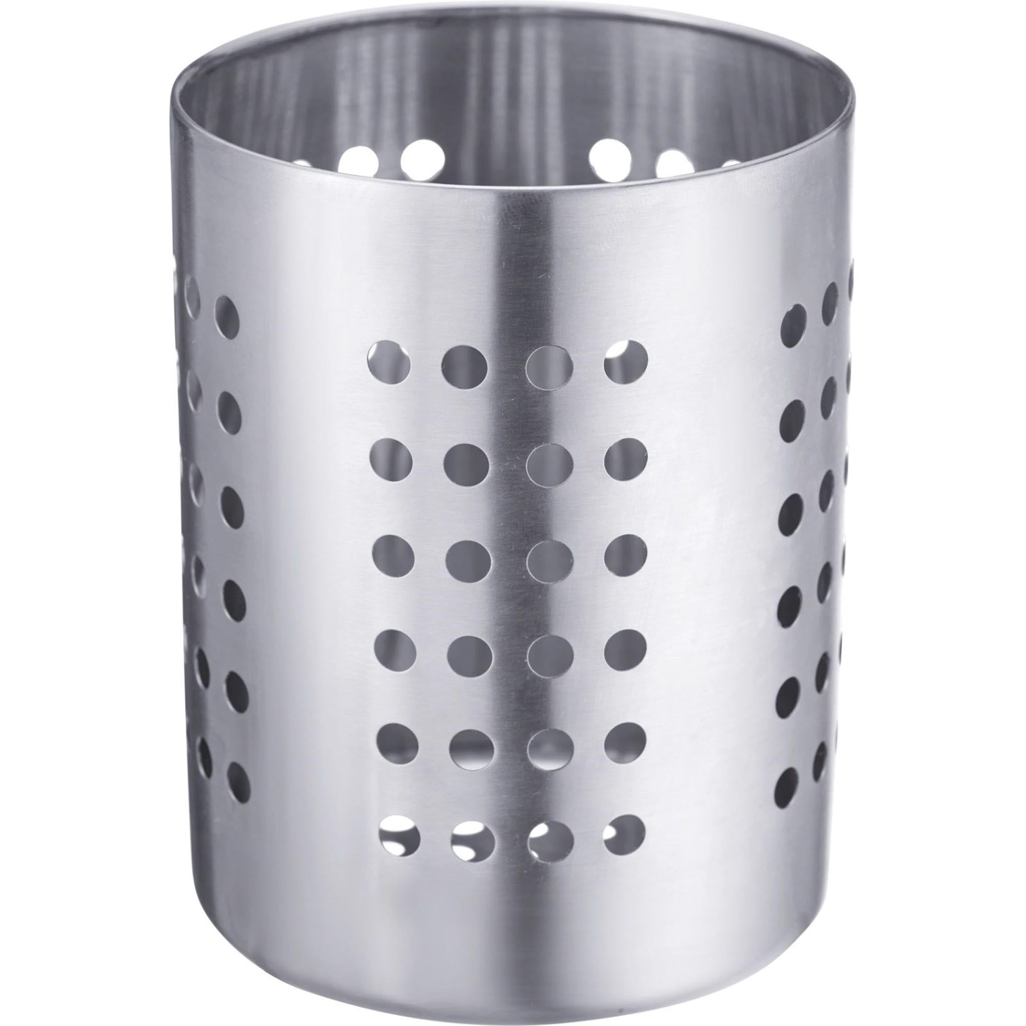 Besteckkorb, mittel D100 mm, sb in Silber präsentiert im Onlineshop von KAQTU Design AG. Küchenhelfer ist von Westmark