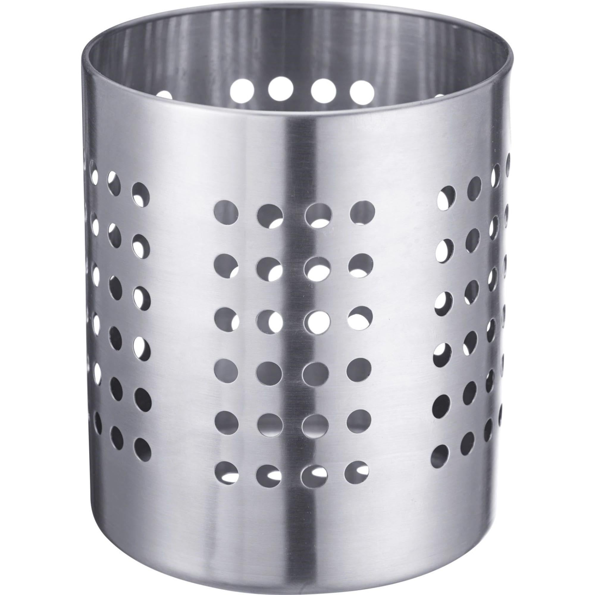 Besteckkorb, gross D120 mm, sb in Silber präsentiert im Onlineshop von KAQTU Design AG. Küchenhelfer ist von Westmark