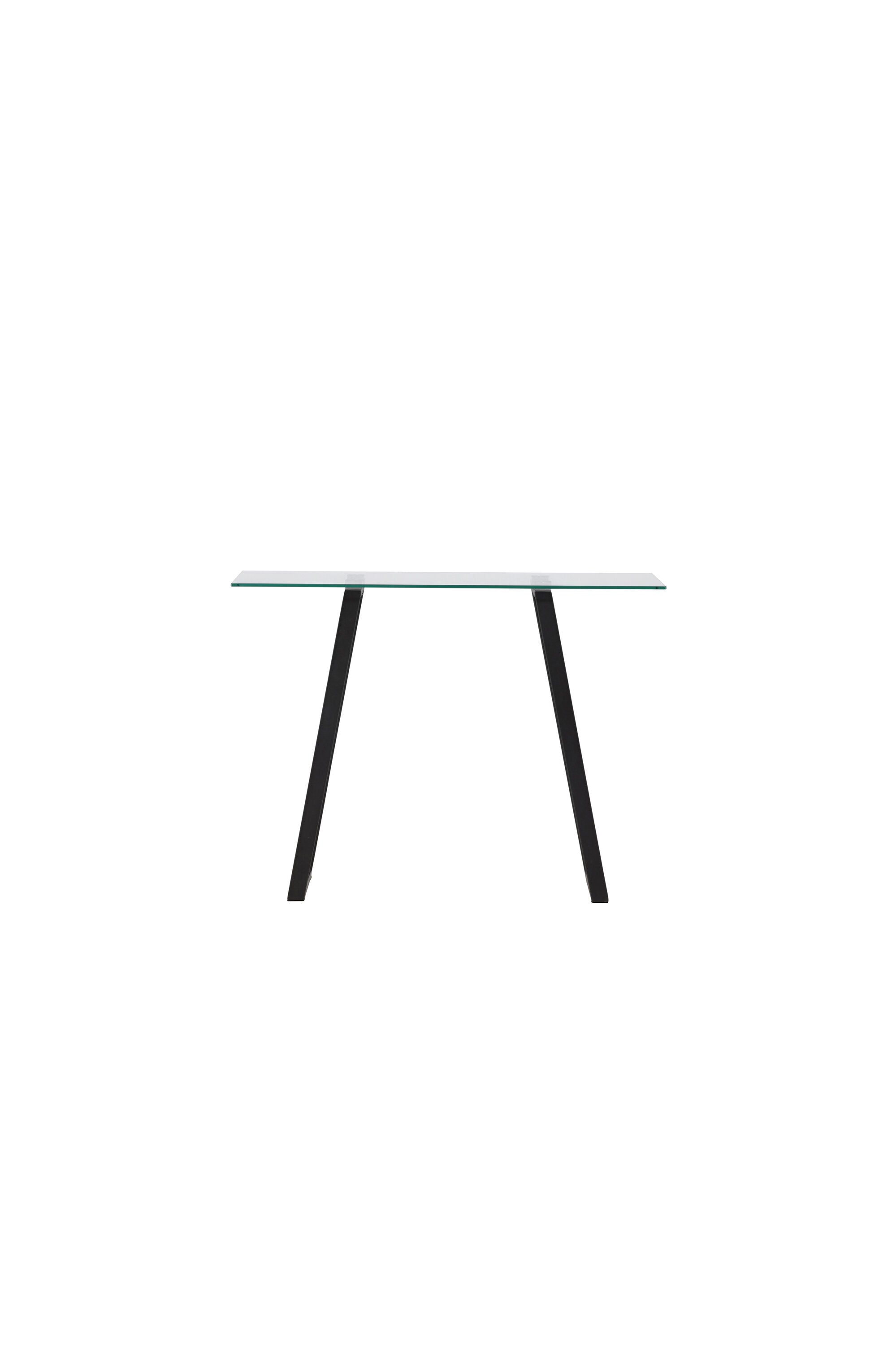 Horten Schreibtisch in Schwarz präsentiert im Onlineshop von KAQTU Design AG. Beistelltisch ist von Venture Home