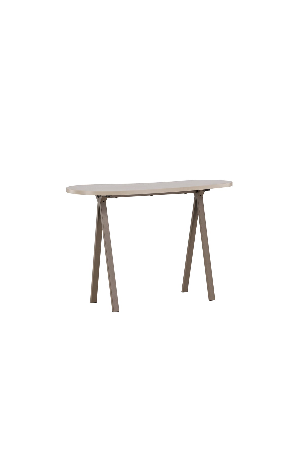 Holmestrand Tisch in Dunkelbraun/ Hellbraun präsentiert im Onlineshop von KAQTU Design AG. Schreibtisch ist von Venture Home