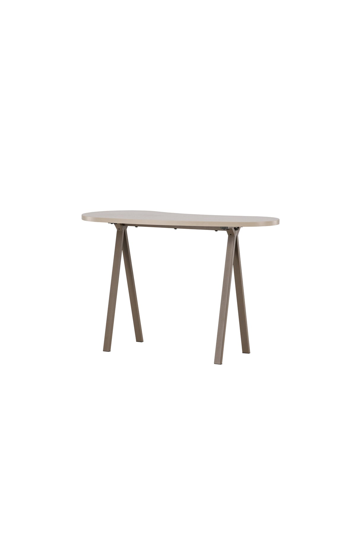 Holmestrand Tisch in Dunkelbraun/ Hellbraun präsentiert im Onlineshop von KAQTU Design AG. Schreibtisch ist von Venture Home