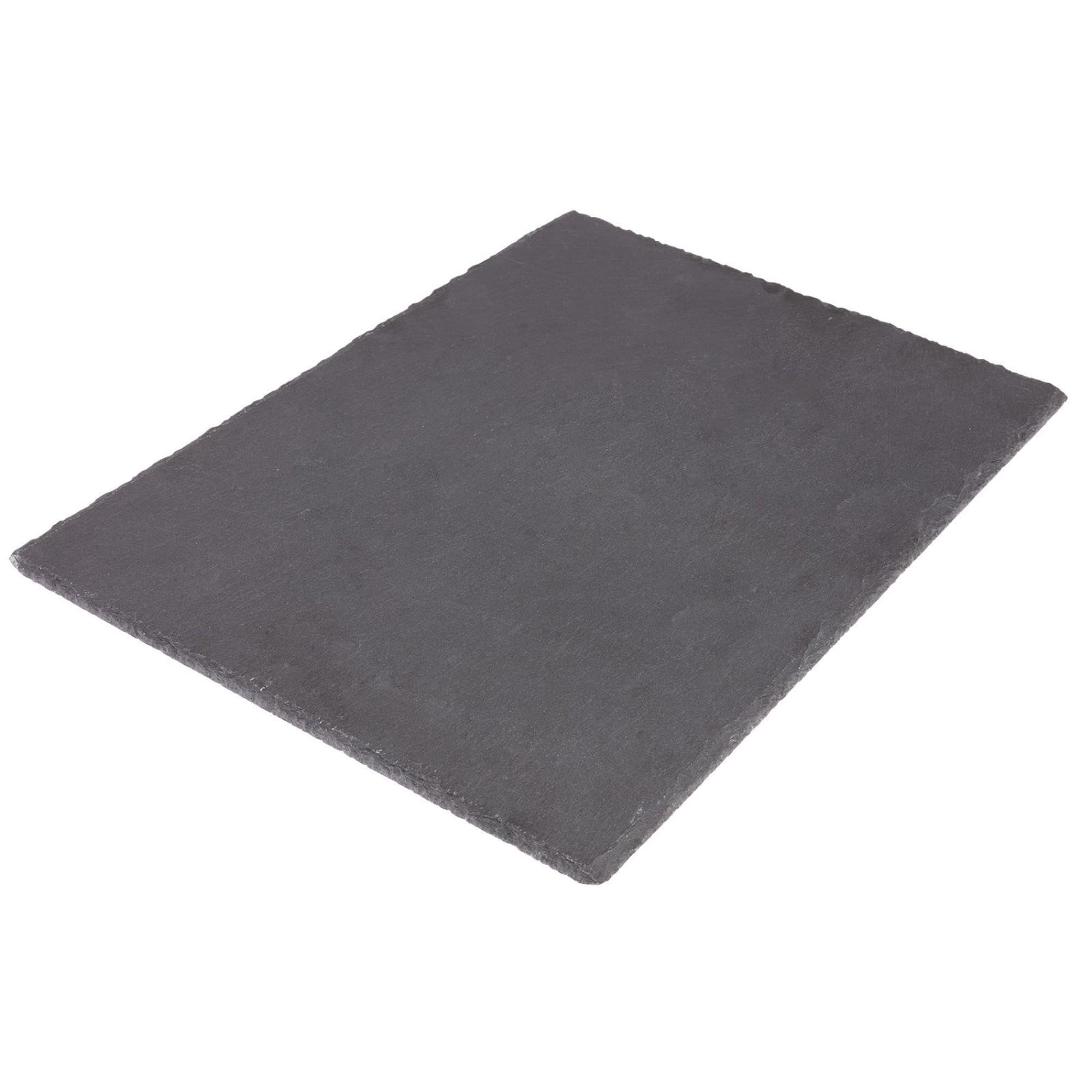 Entdecken Sie die elegante Naturschieferplatte Tapas u. Friends von Westmark (40 x 30 cm) – ideal für Tapas, Antipasti und Käseplatten. Robust, hitzebeständig und leicht zu reinigen!