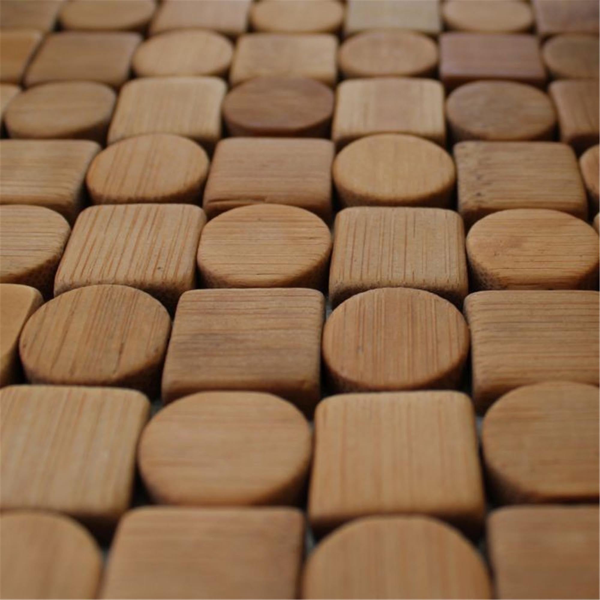 Bamboo table set mosaic, 45x30cm, EAN 4004094701078, bamboo