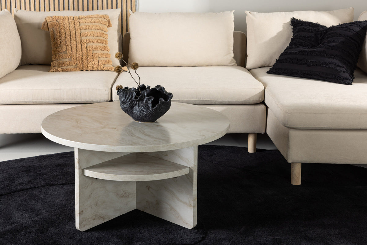 Ålesund Beistelltisch in Beige präsentiert im Onlineshop von KAQTU Design AG. Beistelltisch ist von Venture Home