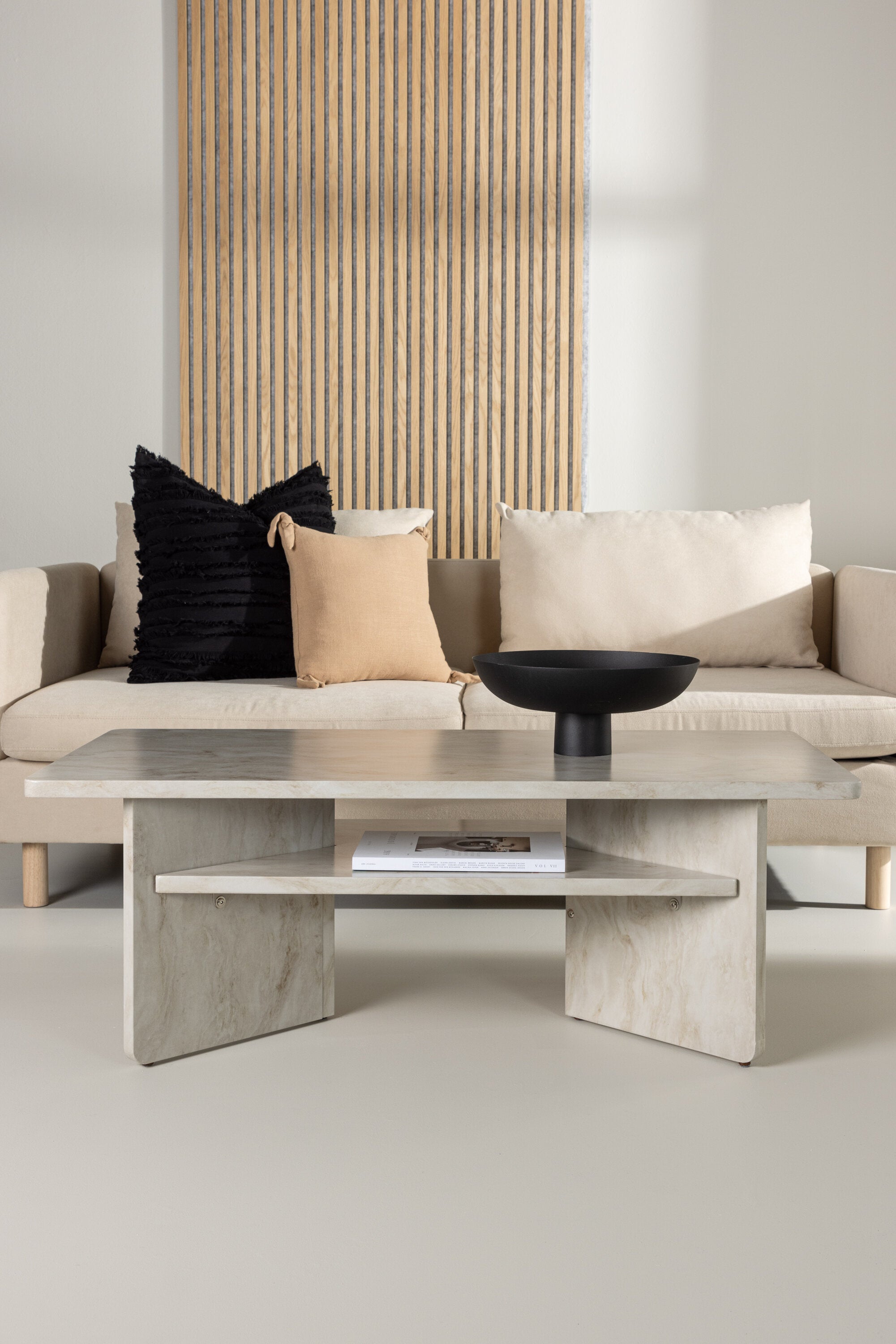 Ålesund Beistelltisch in Beige präsentiert im Onlineshop von KAQTU Design AG. Beistelltisch ist von Venture Home