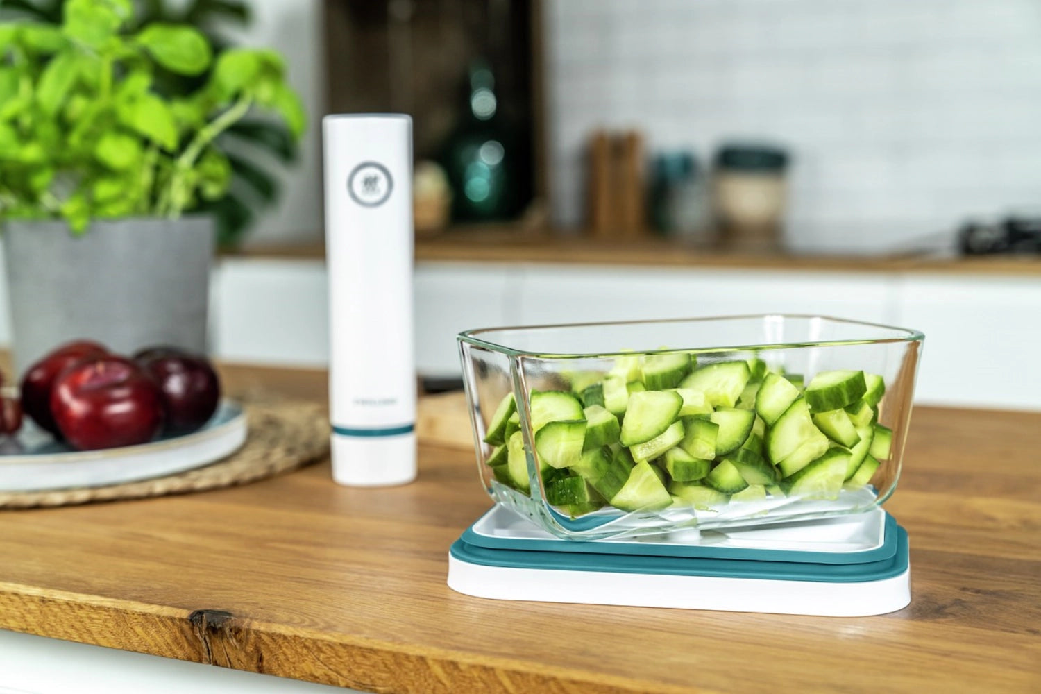 7tlg. La Mer Vakuum Starterset L Glas in Transparent präsentiert im Onlineshop von KAQTU Design AG. Aufbewahrungsbehälter ist von Zwilling