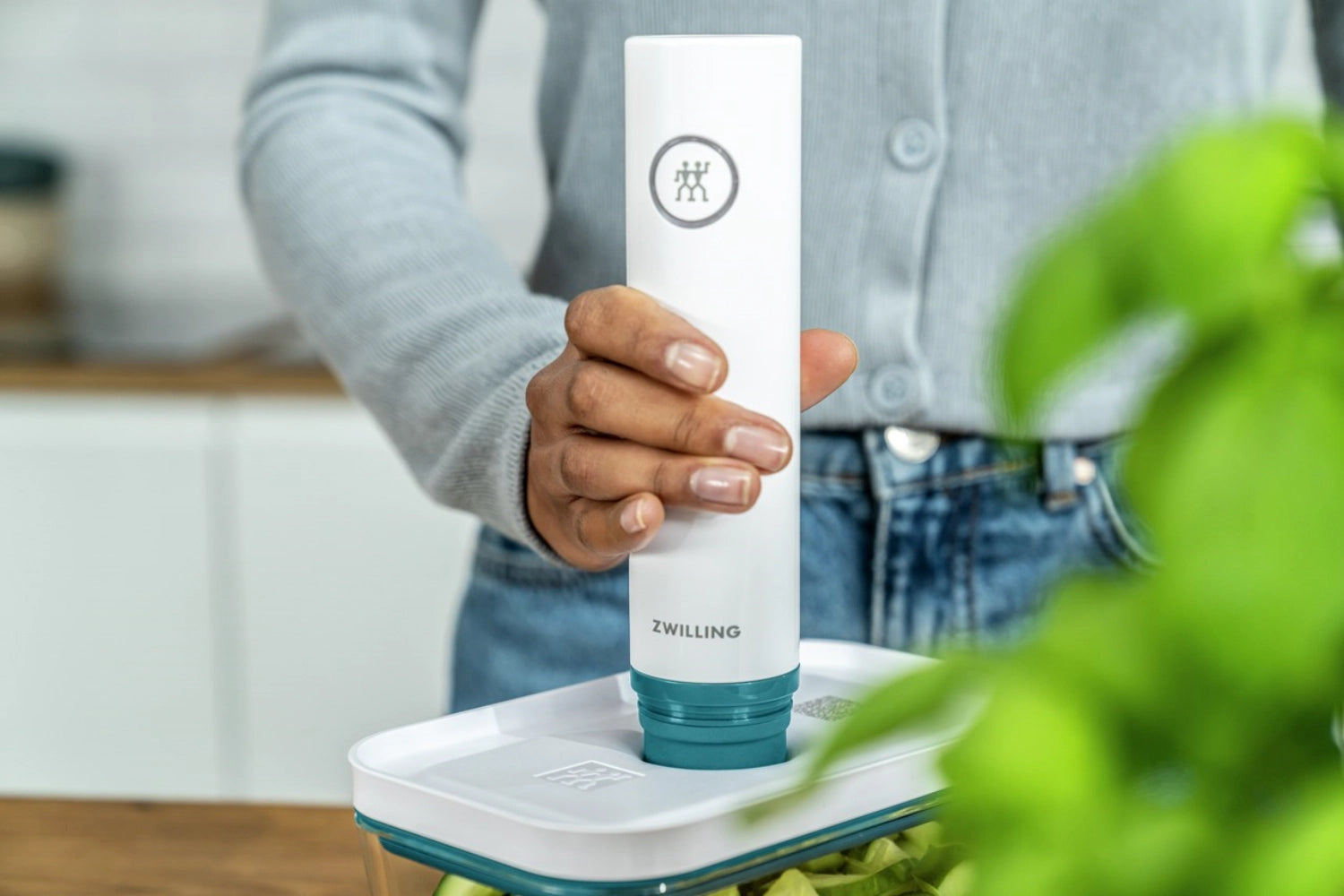 7tlg. La Mer Vakuum Starterset L Glas in Transparent präsentiert im Onlineshop von KAQTU Design AG. Aufbewahrungsbehälter ist von Zwilling