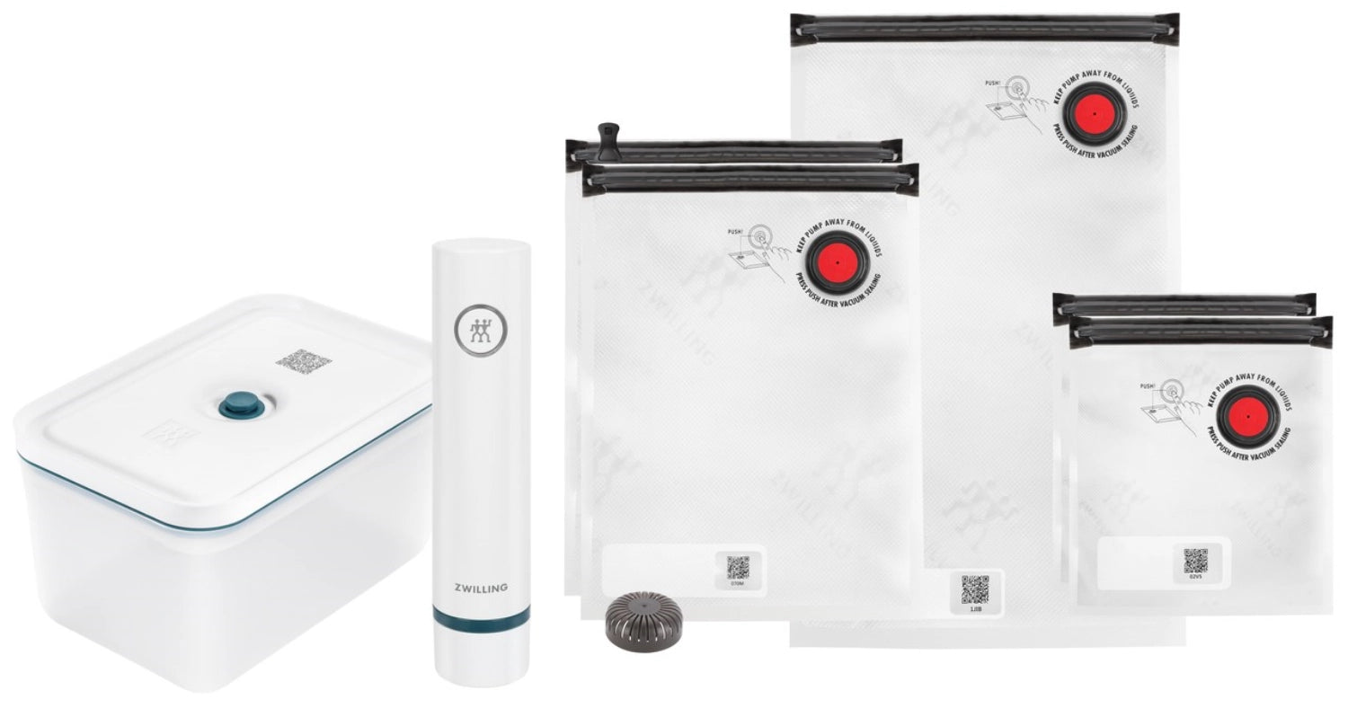 7tlg. La Mer Vakuum Starterset L Kunststoff in Weiss präsentiert im Onlineshop von KAQTU Design AG. Aufbewahrungsbehälter ist von Zwilling