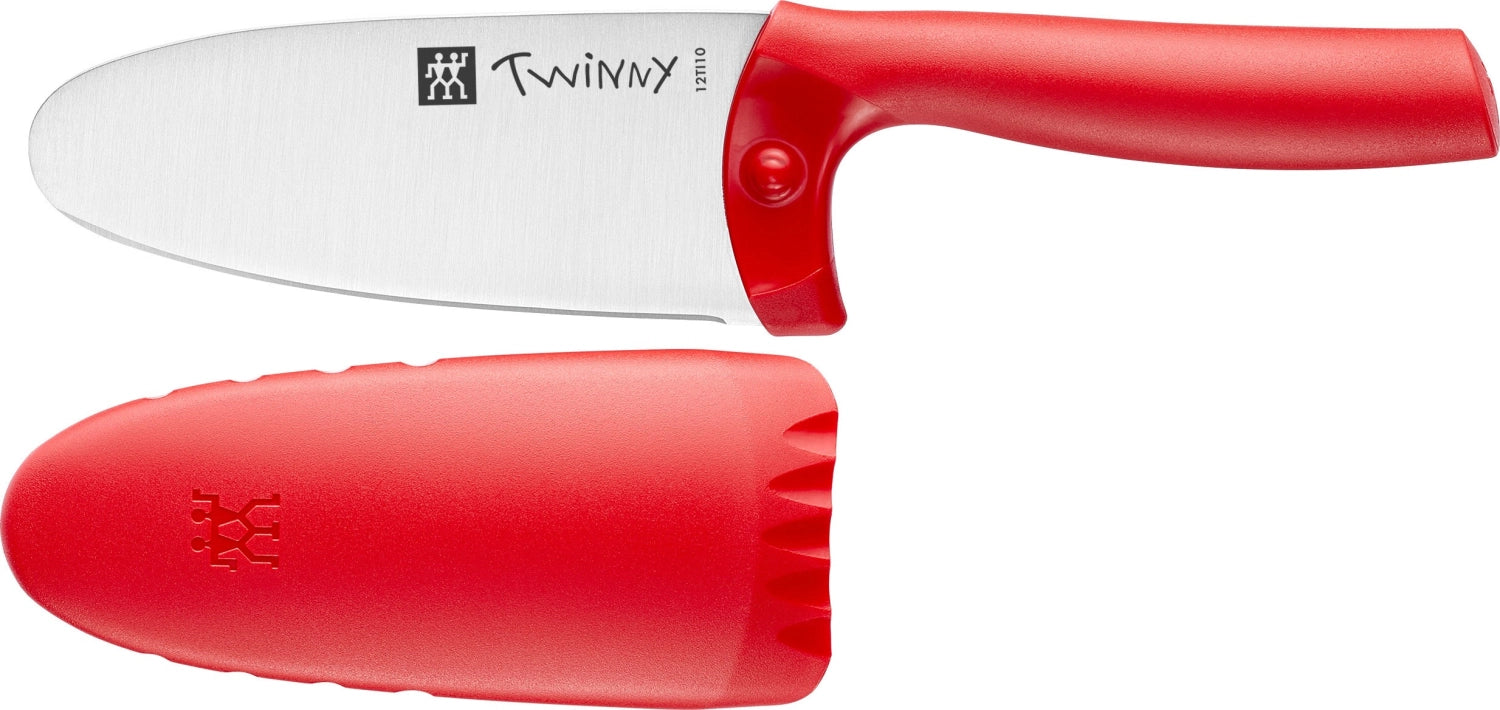 Zwilling Twinny Kinderkochmesser 10cm, Rot - KAQTU Design