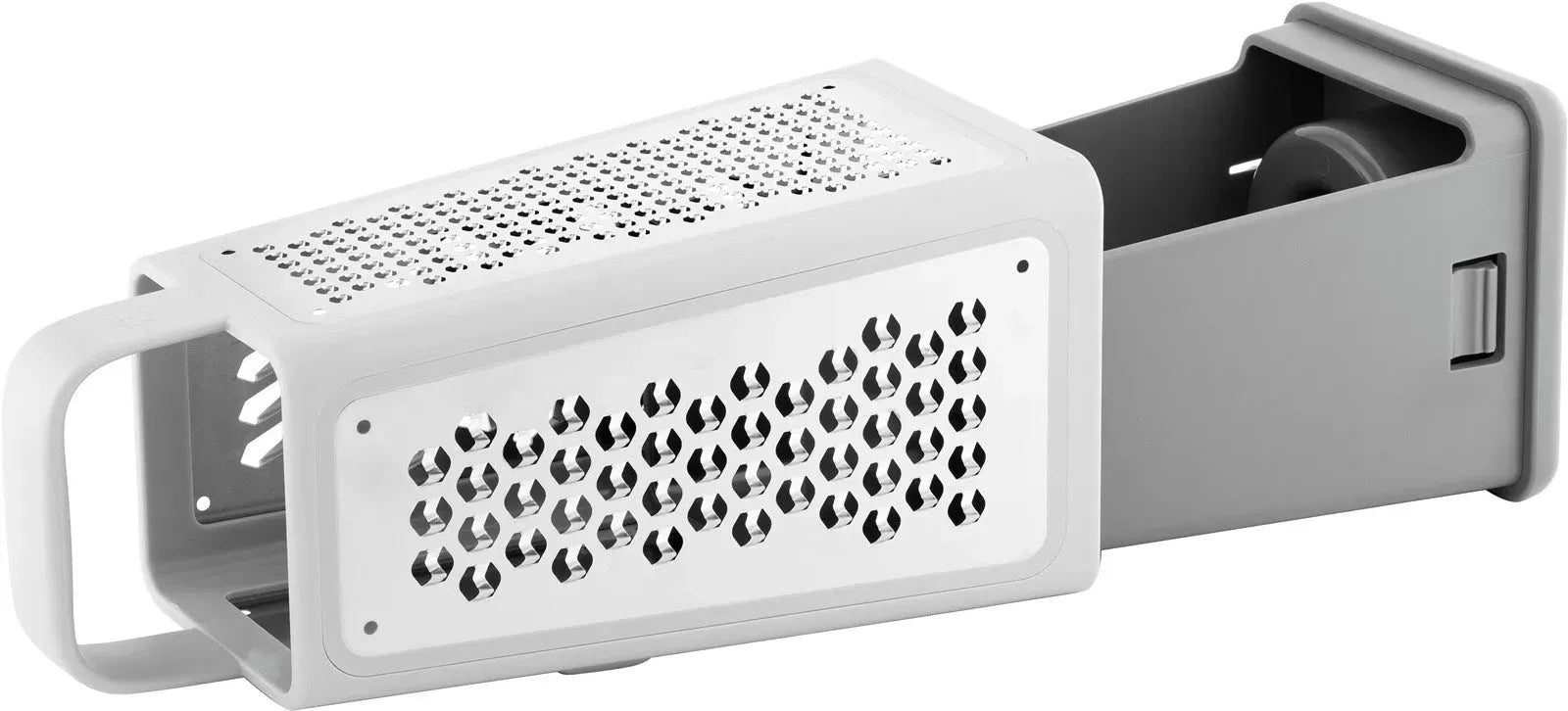 Zwilling Z-Cut: Vielseitige 6-in-1 Reibe für kreative Kochideen.