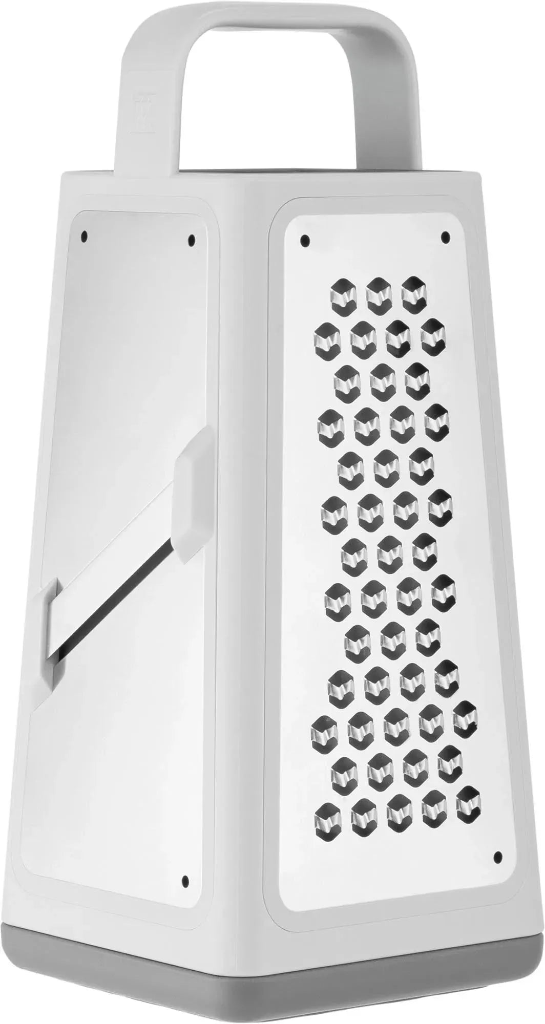 Zwilling Z-Cut: Kompakte 6-in-1 Reibe für vielseitige Küchenarbeit.