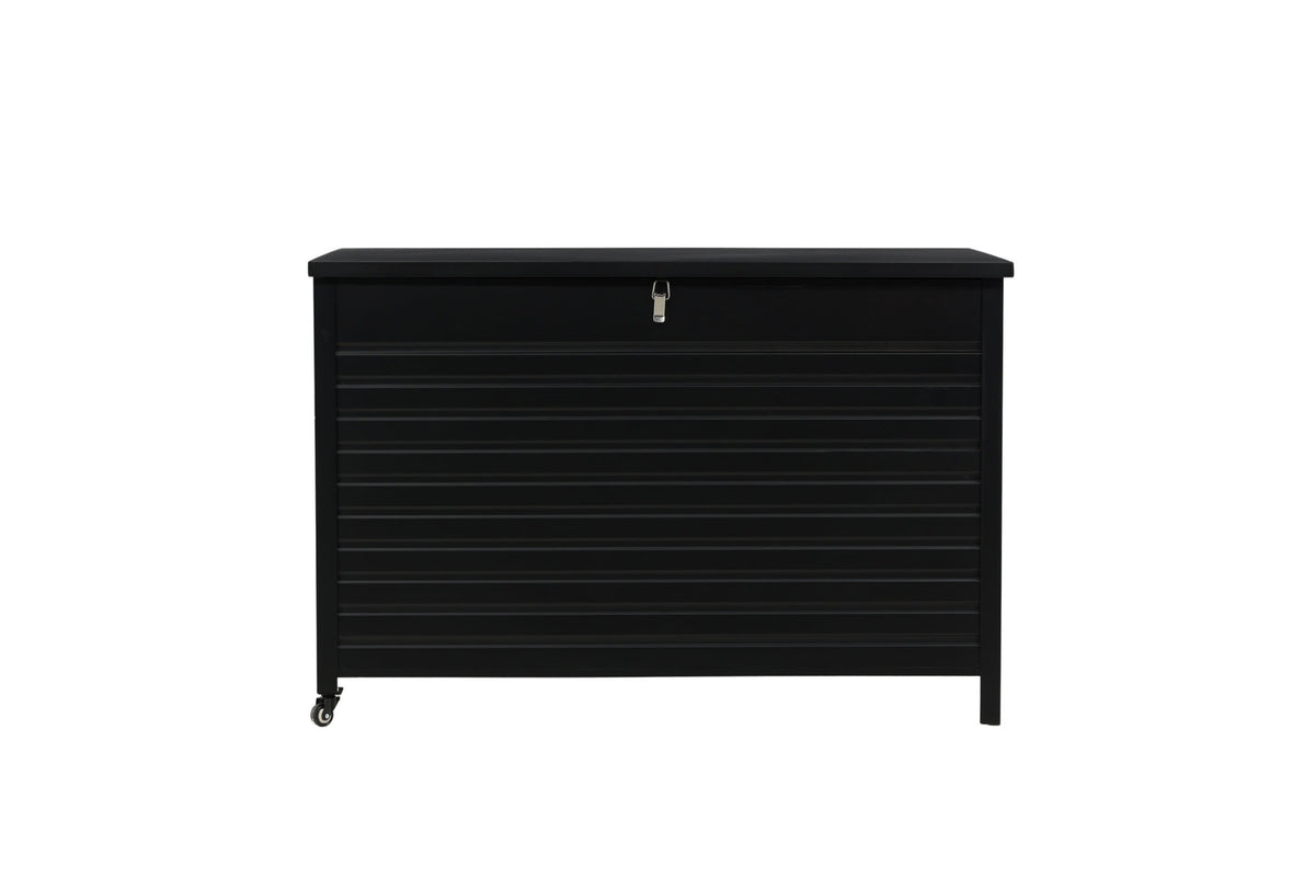 Tiana Kissenbox in Black präsentiert im Onlineshop von KAQTU Design AG. Outdoor Zubehör ist von Venture Home