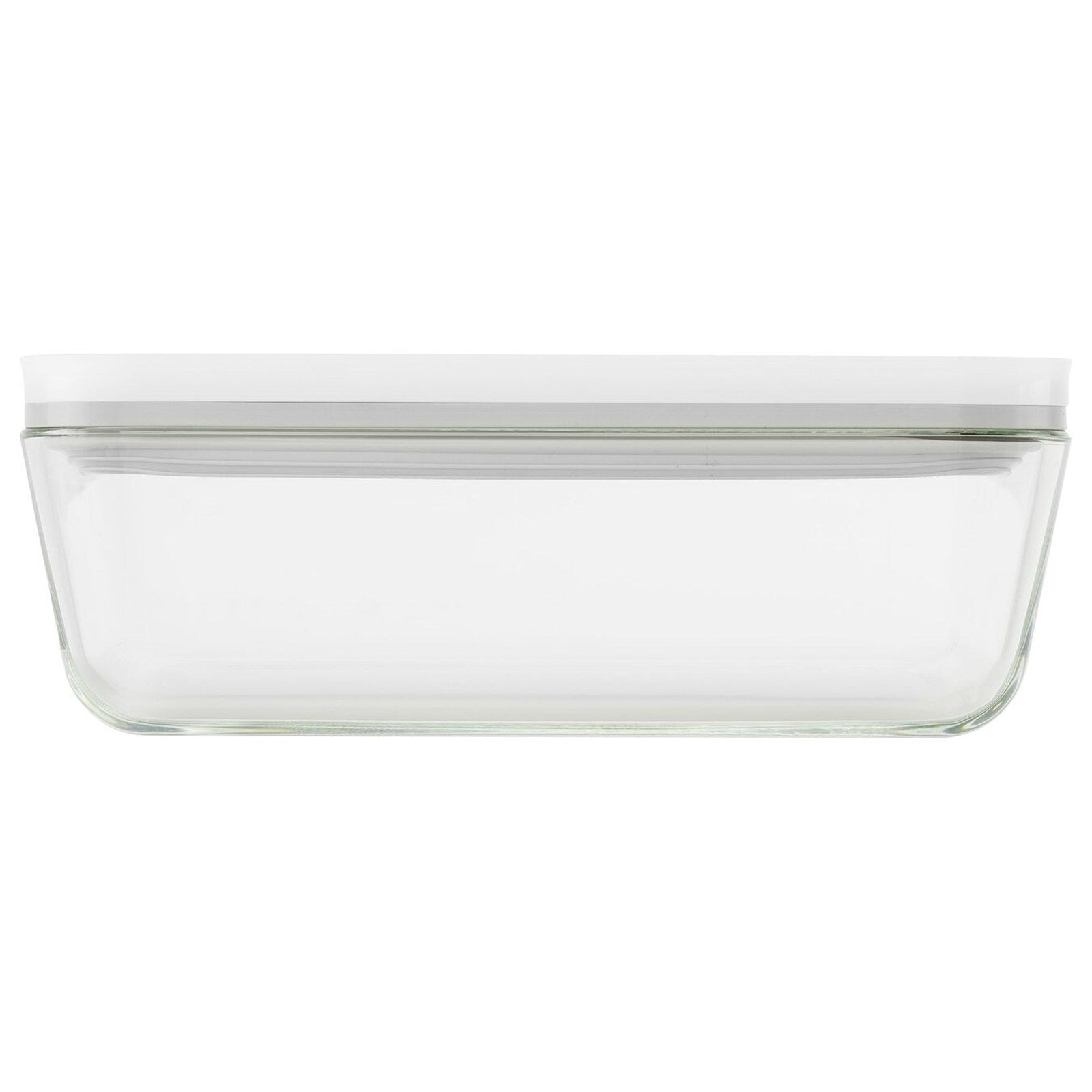 Vakuumbox aus Glas von Zwilling, 2.0L, 24.1x18.1x9.7 cm, ideal für Kühlschrank, hält Lebensmittel frisch und ist hochwertig verarbeitet.