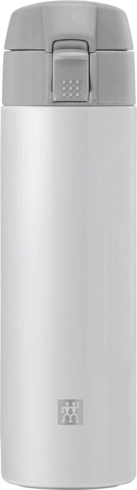 Tasse de voyage thermo 450 ml, blanc argenté