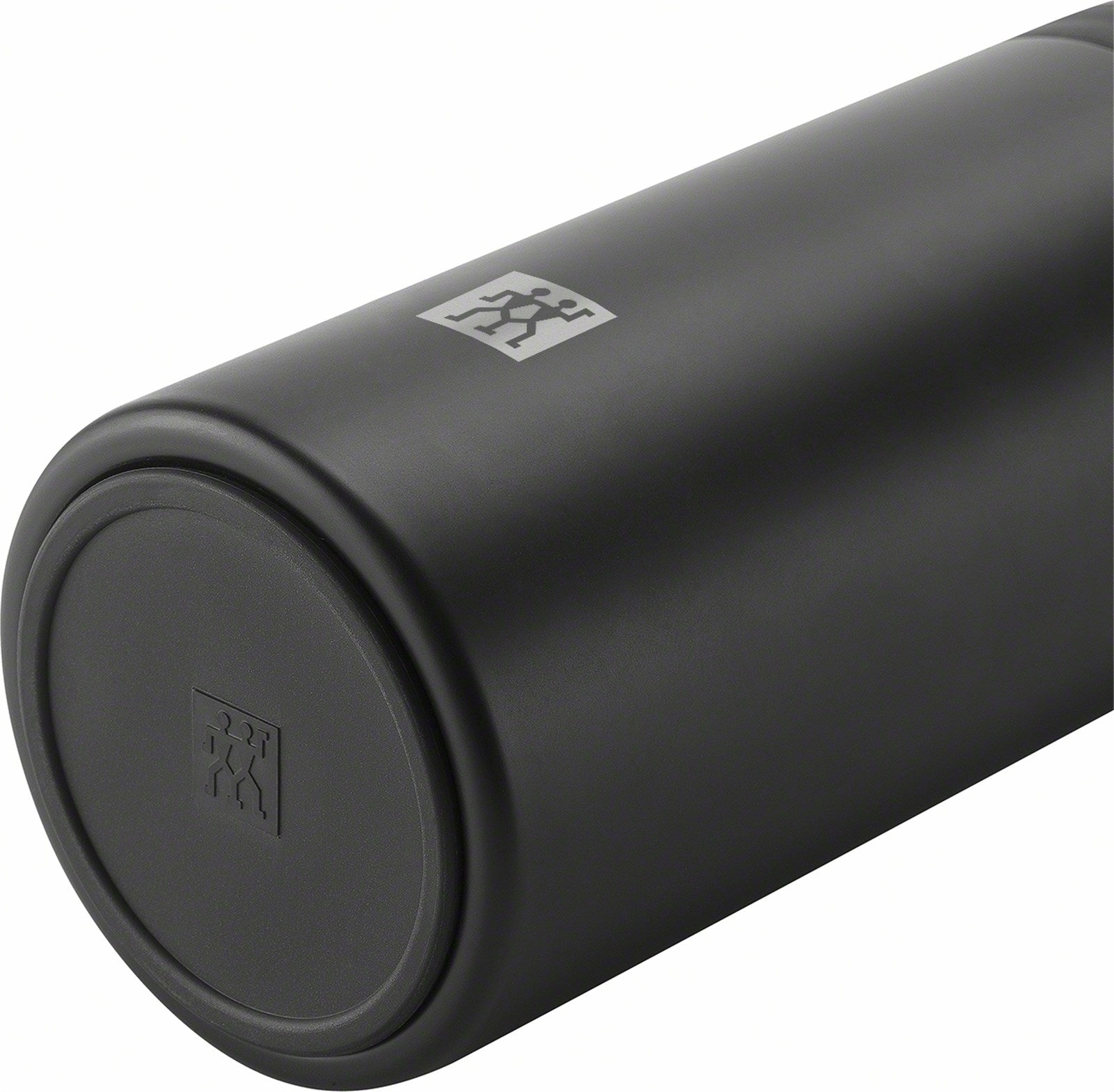 Infuseur à thé et fruits thermos Bottle, 420 ml, noir mat
