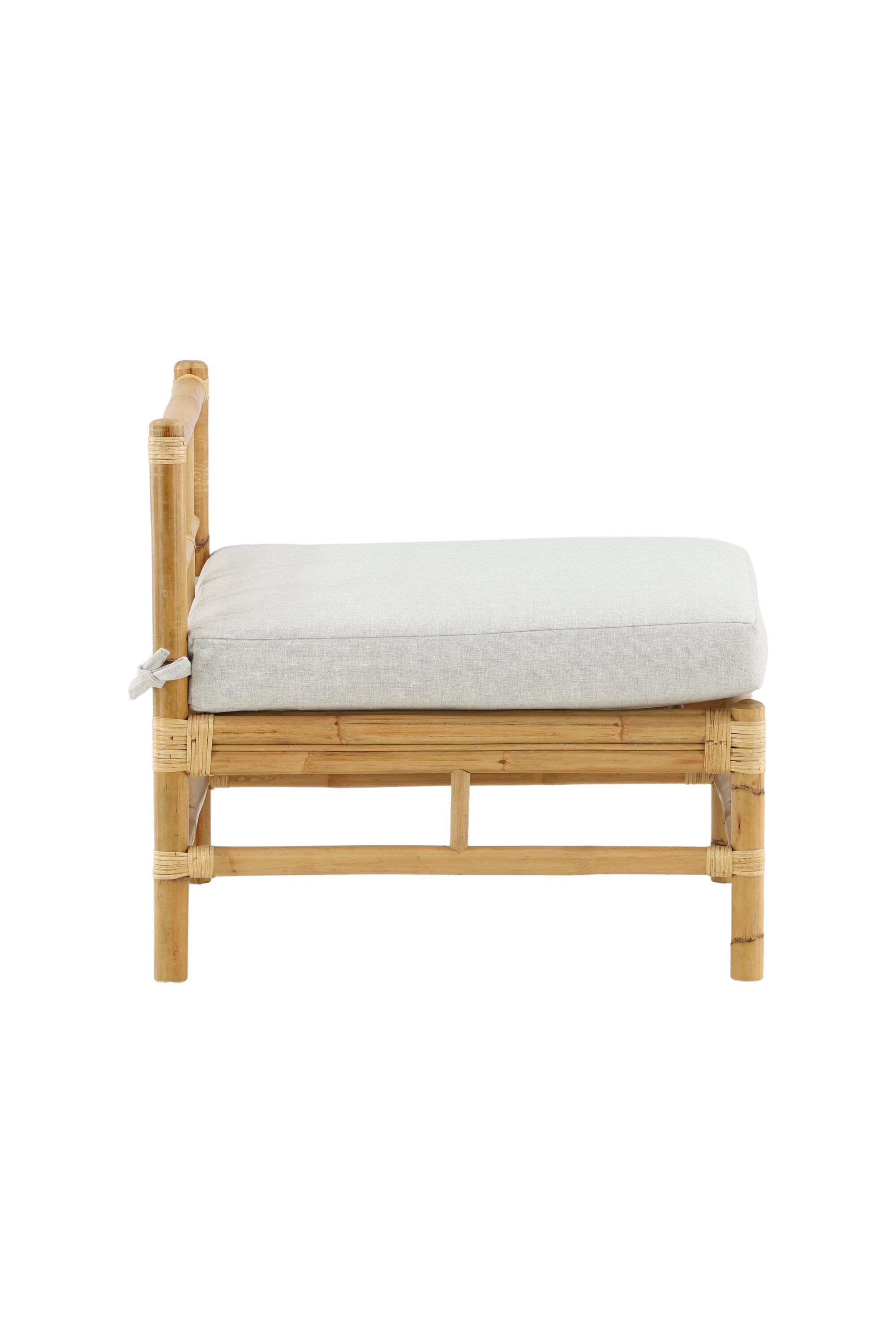 Cane Mittelteil Sofa in Natur präsentiert im Onlineshop von KAQTU Design AG. Lounge Sofa ist von Venture Home