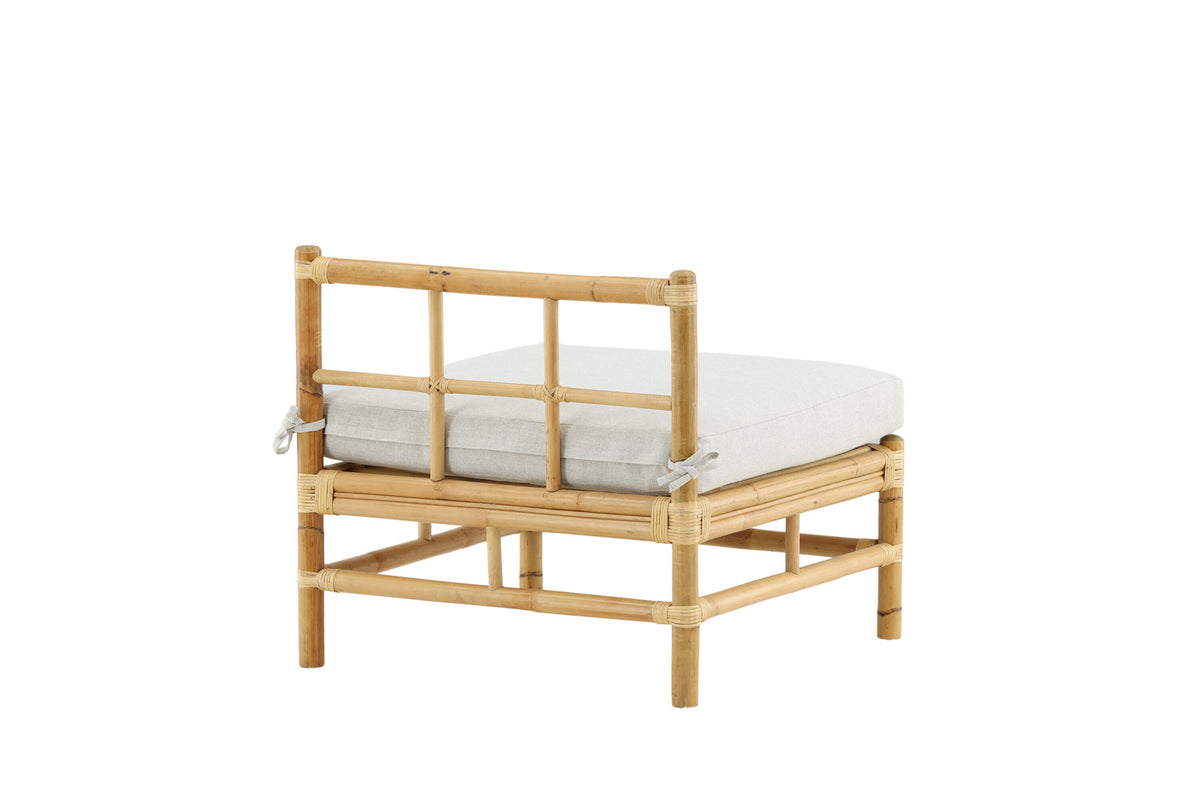 Cane Mittelteil Sofa in Natur präsentiert im Onlineshop von KAQTU Design AG. Lounge Sofa ist von Venture Home