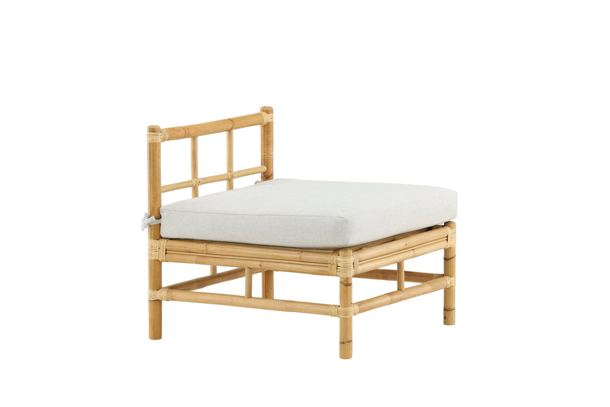 Cane Mittelteil Sofa in Natur präsentiert im Onlineshop von KAQTU Design AG. Lounge Sofa ist von Venture Home