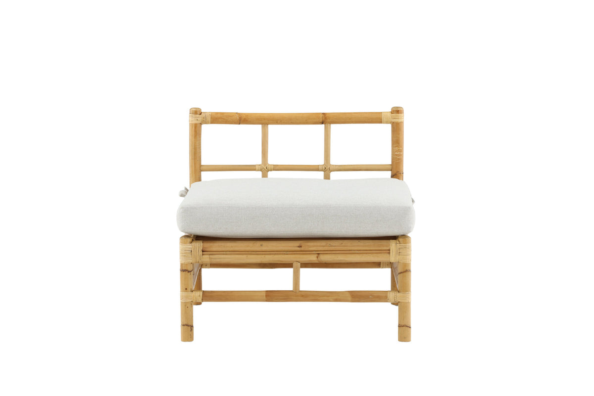 Cane Mittelteil Sofa in Natur präsentiert im Onlineshop von KAQTU Design AG. Lounge Sofa ist von Venture Home