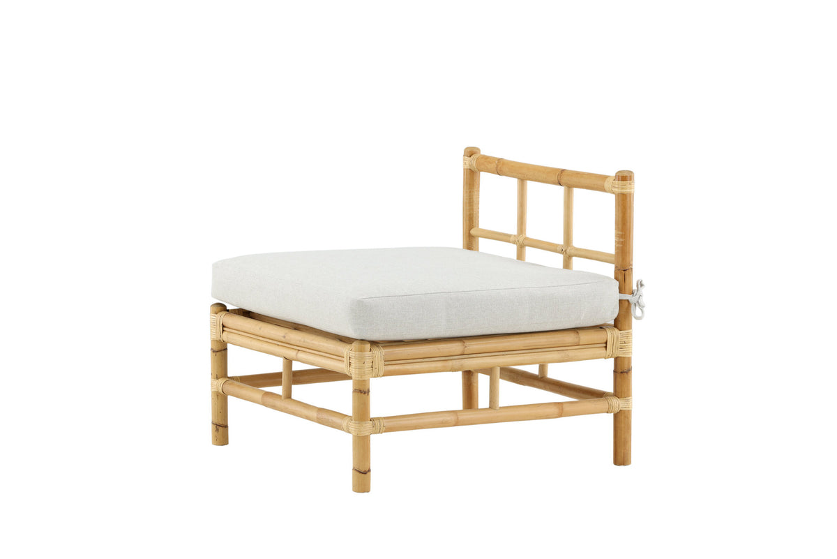 Cane Mittelteil Sofa in Natur präsentiert im Onlineshop von KAQTU Design AG. Lounge Sofa ist von Venture Home