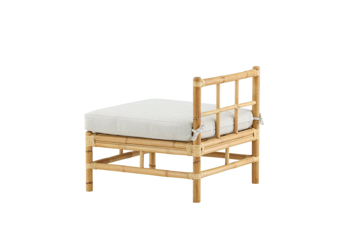 Cane Mittelteil Sofa in Natur präsentiert im Onlineshop von KAQTU Design AG. Lounge Sofa ist von Venture Home