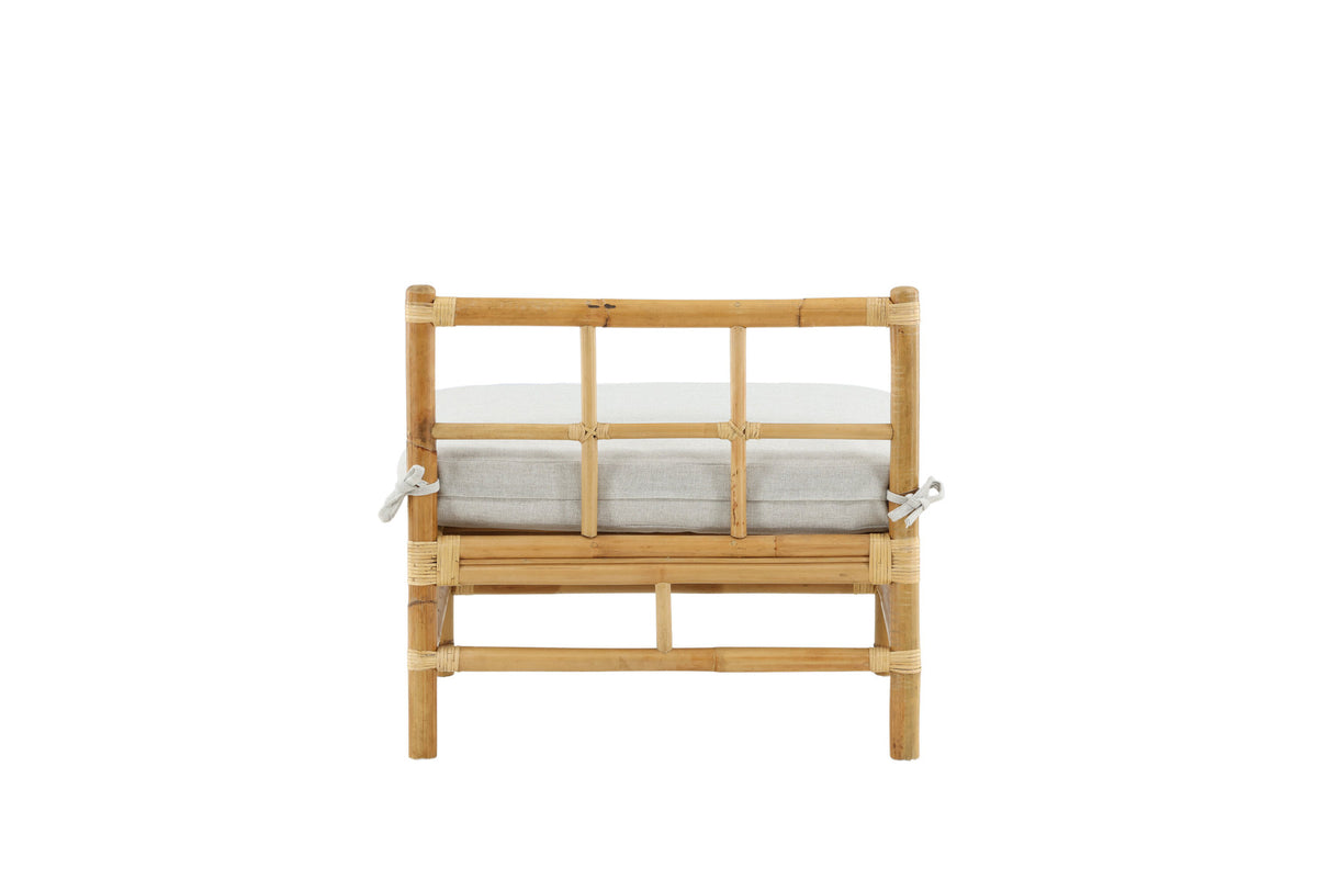 Cane Mittelteil Sofa in Natur präsentiert im Onlineshop von KAQTU Design AG. Lounge Sofa ist von Venture Home