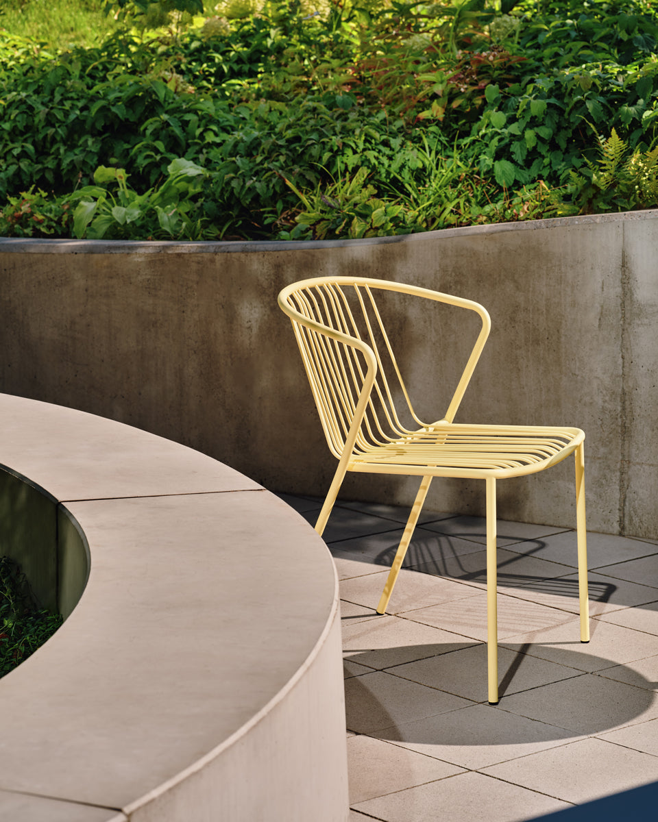 Bris BRS01 - Stuhl, Set von 2 Stück in Blau präsentiert im Onlineshop von KAQTU Design AG. Gartenstuhl ist von Mdd