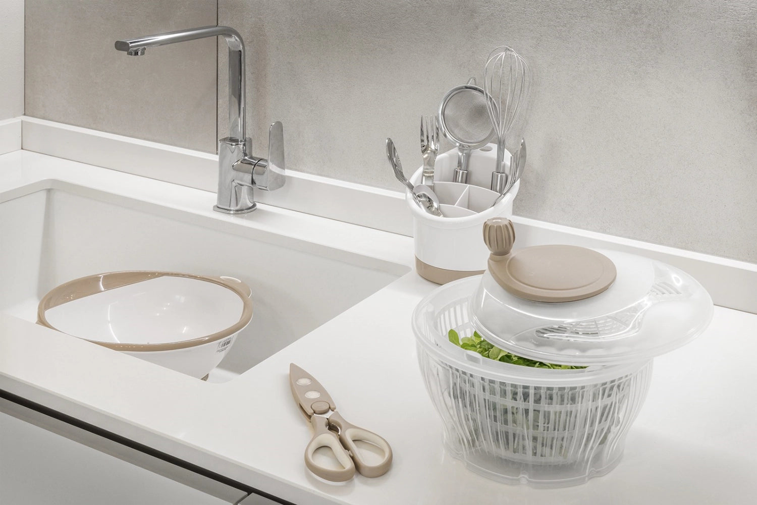 Daily Home Servicegabel aus Edelstahl 33.8cm