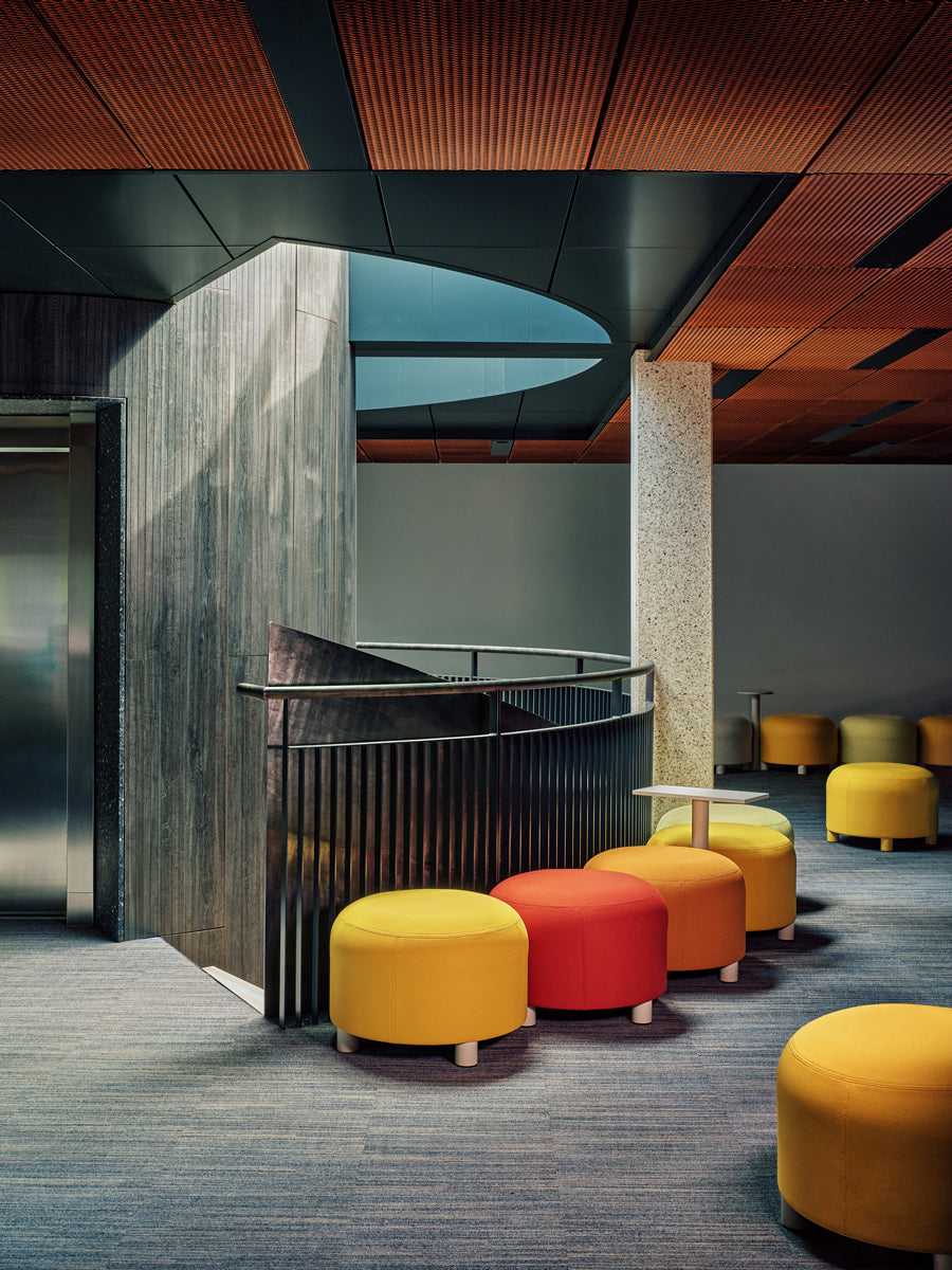 Dots DTSU07 - modular pouf system in Gelb präsentiert im Onlineshop von KAQTU Design AG. Pouf ist von Mdd