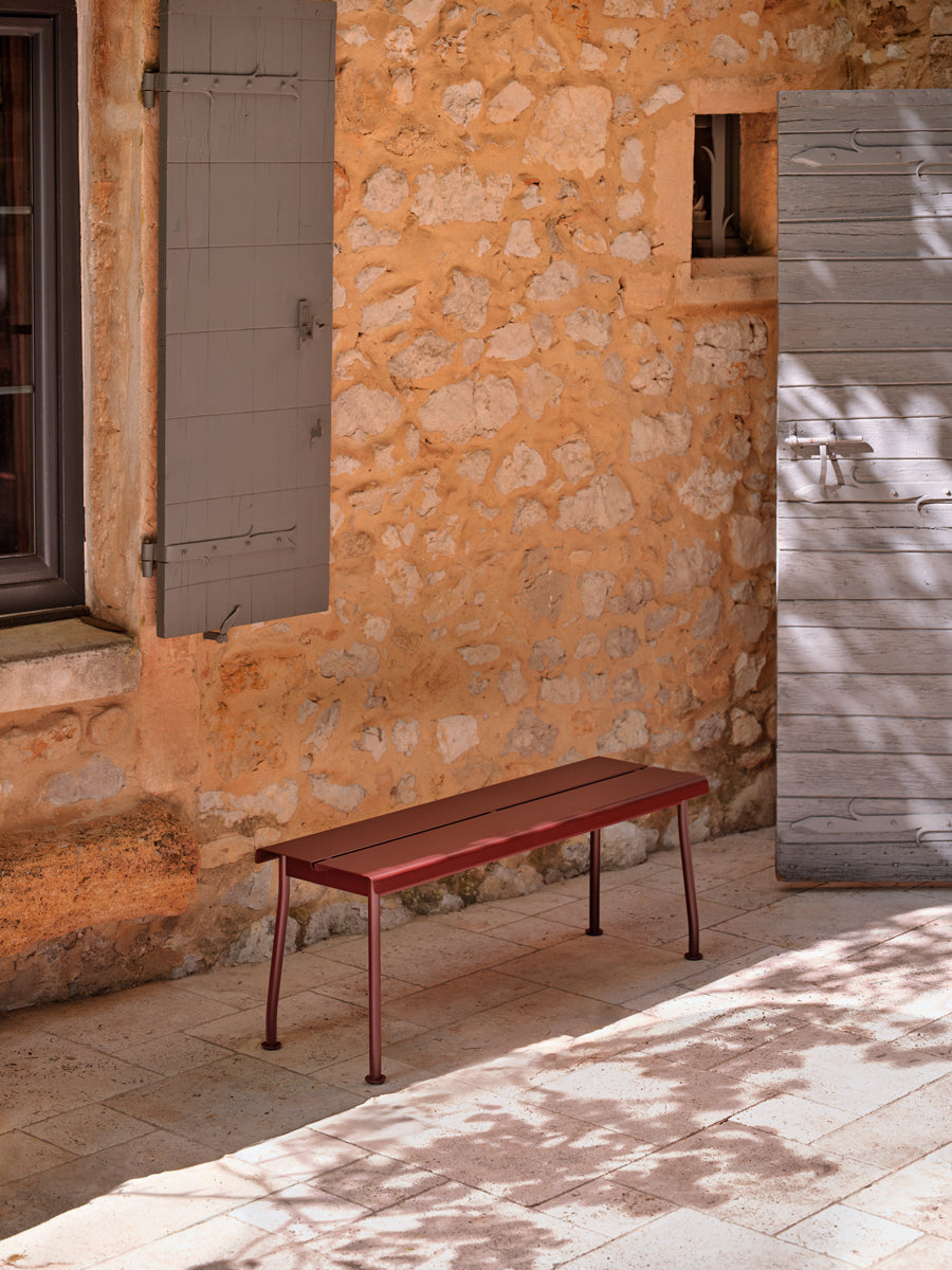 Flaner FLR03 - Bank in Türkis präsentiert im Onlineshop von KAQTU Design AG. Gartenbank ist von Mdd
