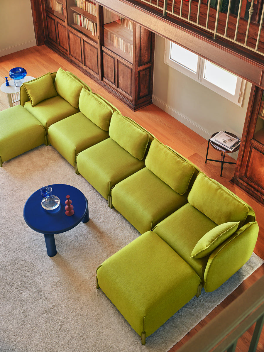 Linka LKSM0B - Hocker in Sepia präsentiert im Onlineshop von KAQTU Design AG. Hocker ist von Mdd