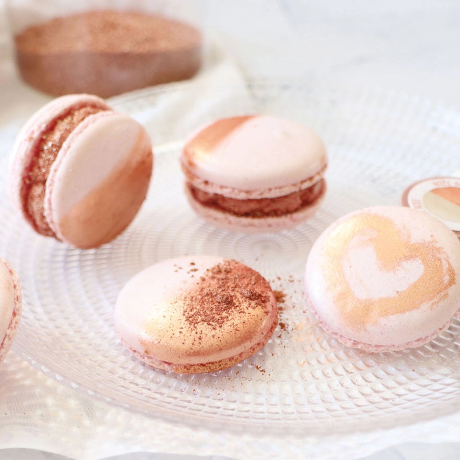 9er Set künstliche Lebensmittelfarben irisierend