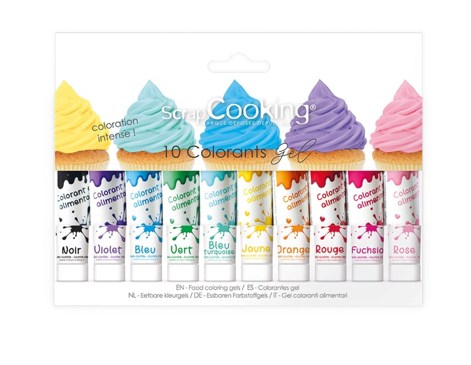 10 Set Food Colors Gel 20G