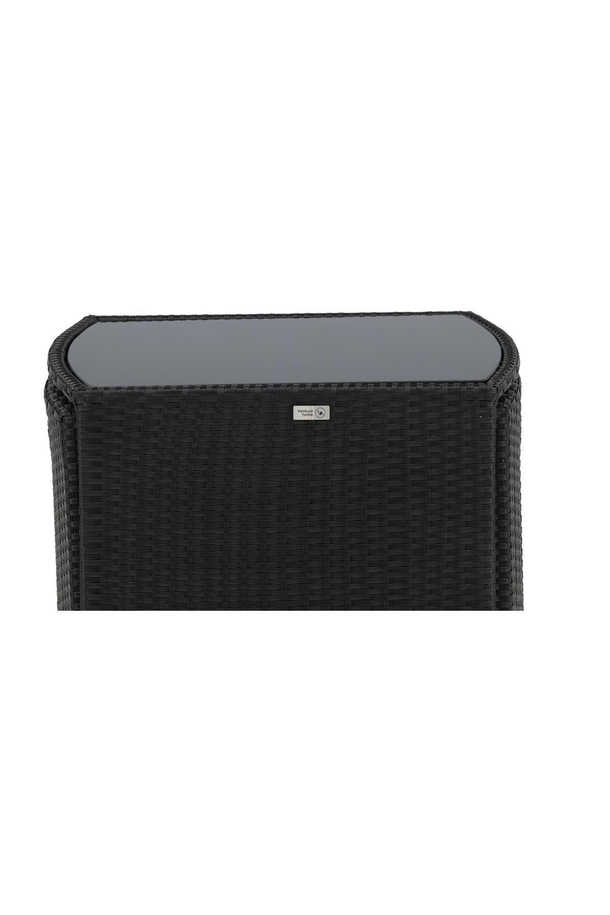 Savanna Café Outdoorset 66cm/2St. in Schwarz präsentiert im Onlineshop von KAQTU Design AG. Gartentischset ist von Venture Home