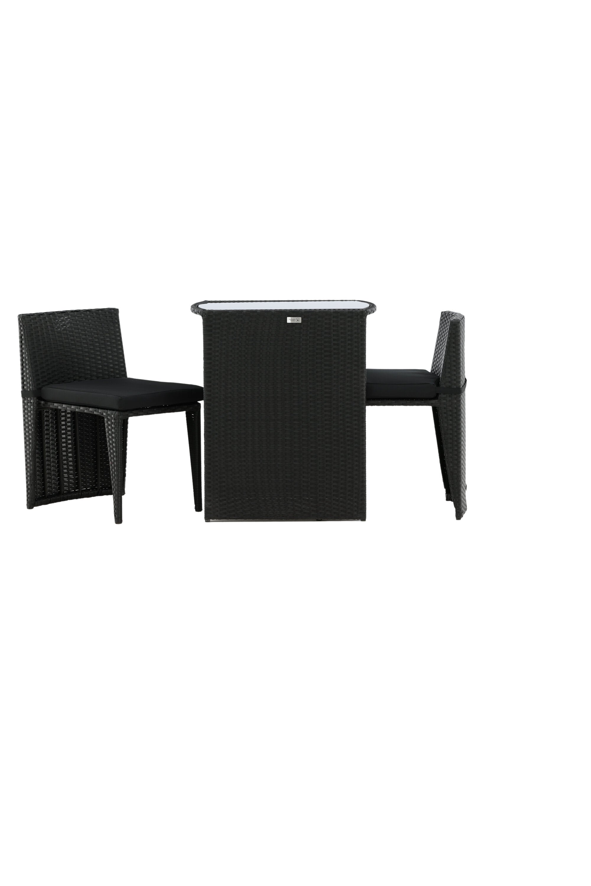 Savanna Café Outdoorset 66cm/2St. in Schwarz präsentiert im Onlineshop von KAQTU Design AG. Gartentischset ist von Venture Home