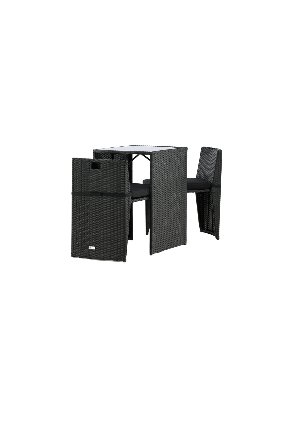 Savanna Café Outdoorset 66cm/2St. in Schwarz präsentiert im Onlineshop von KAQTU Design AG. Gartentischset ist von Venture Home