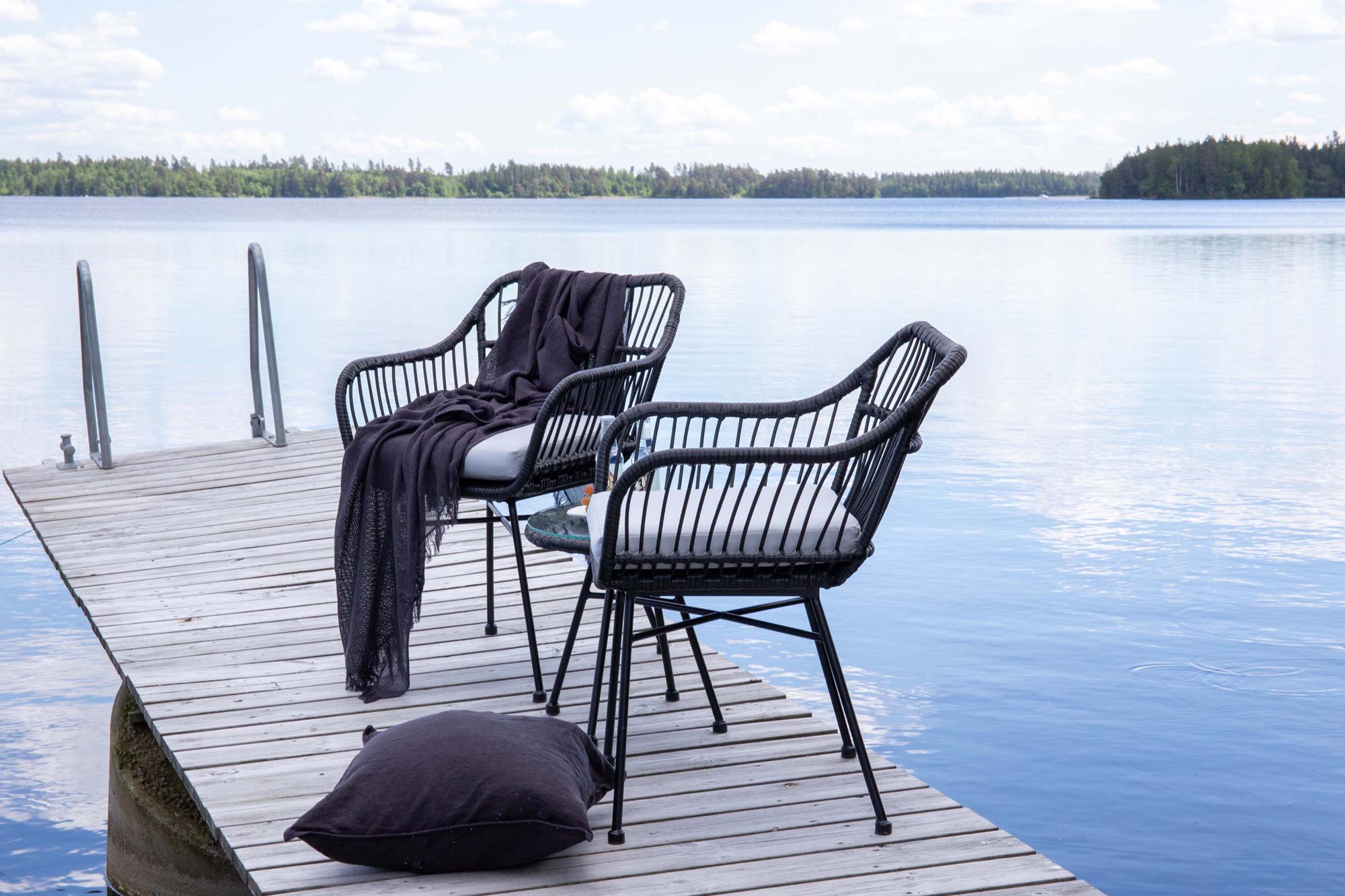 Viga Lounge Outdoorset ⌀40cm