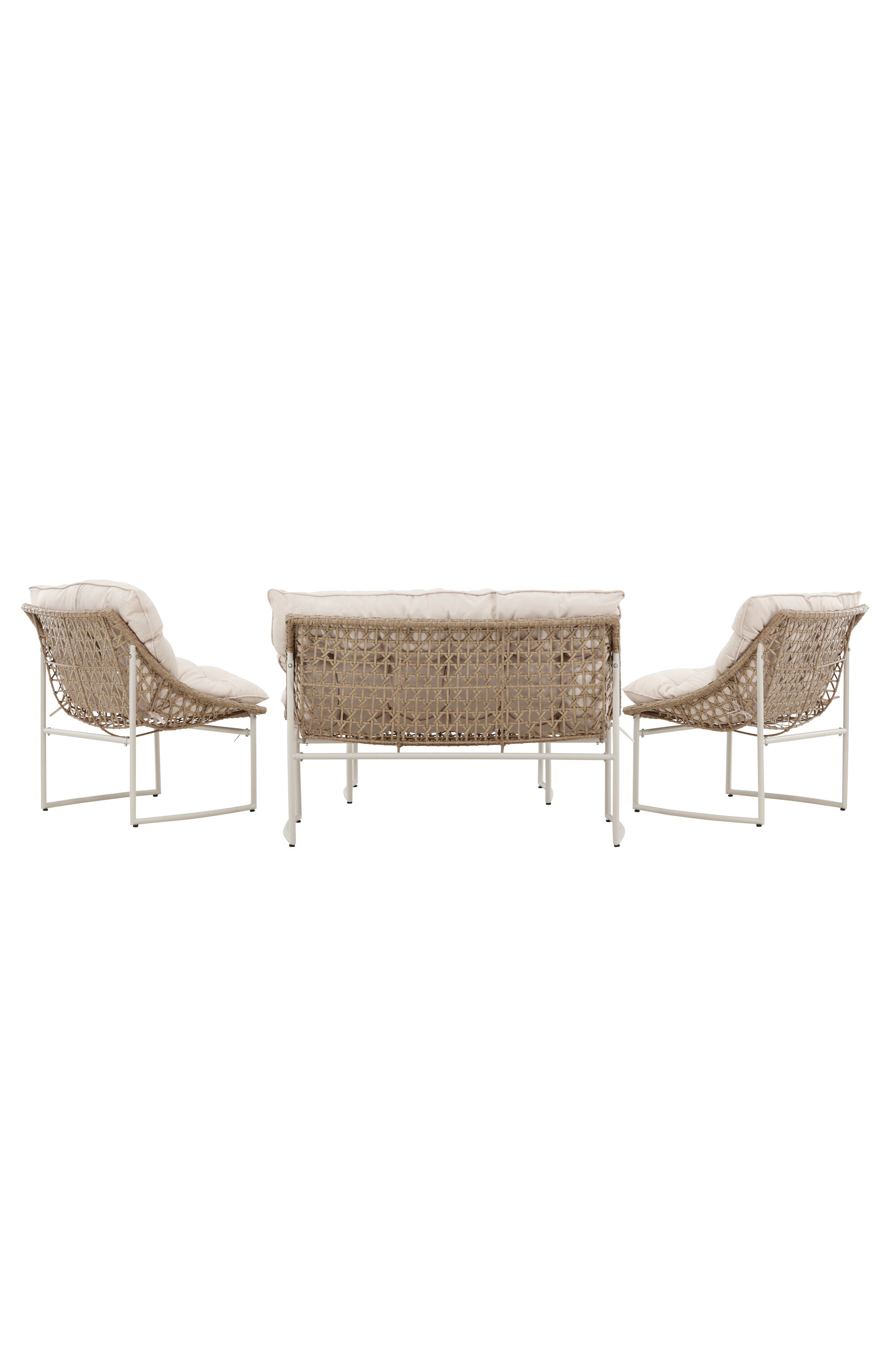Das Tina Outdoor Sofa-Set von Venture Home bietet stilvolles Design und Komfort für entspannte Stunden im Freien.