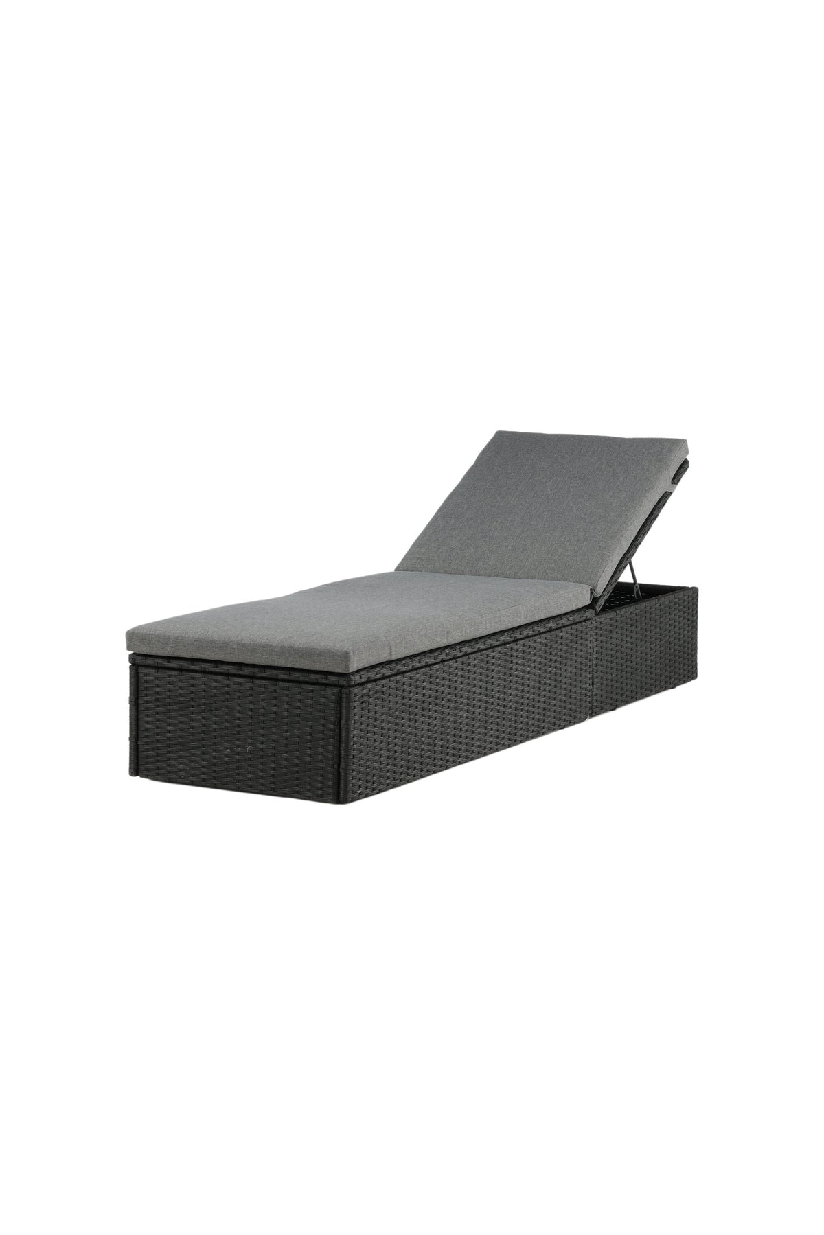 Quad Sonnenlounge in Schwarz präsentiert im Onlineshop von KAQTU Design AG. Liegestuhl ist von Venture Home