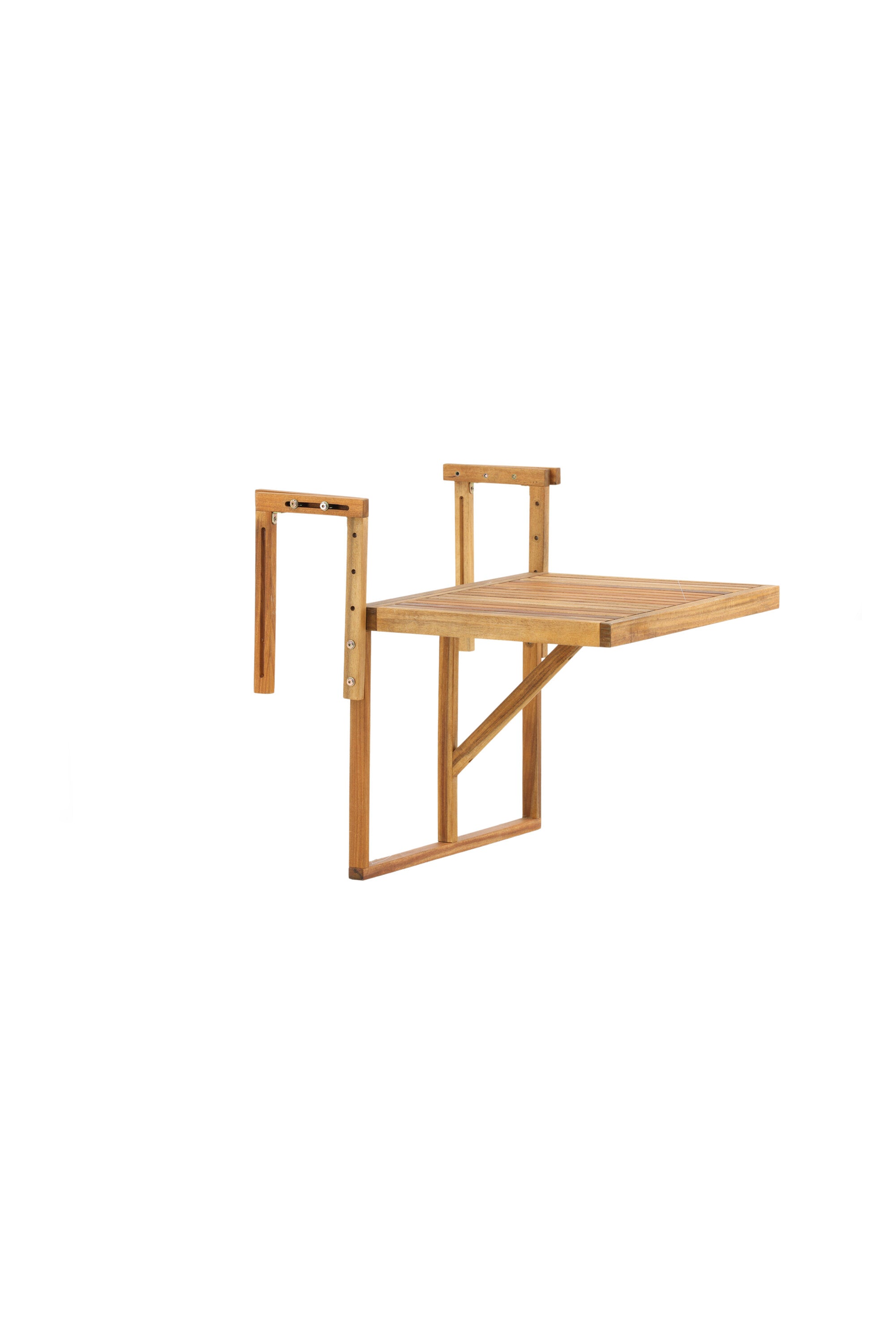 Marion Balkon Tisch Outdoor in Natur präsentiert im Onlineshop von KAQTU Design AG. Beistelltisch Outdoor ist von Venture Home
