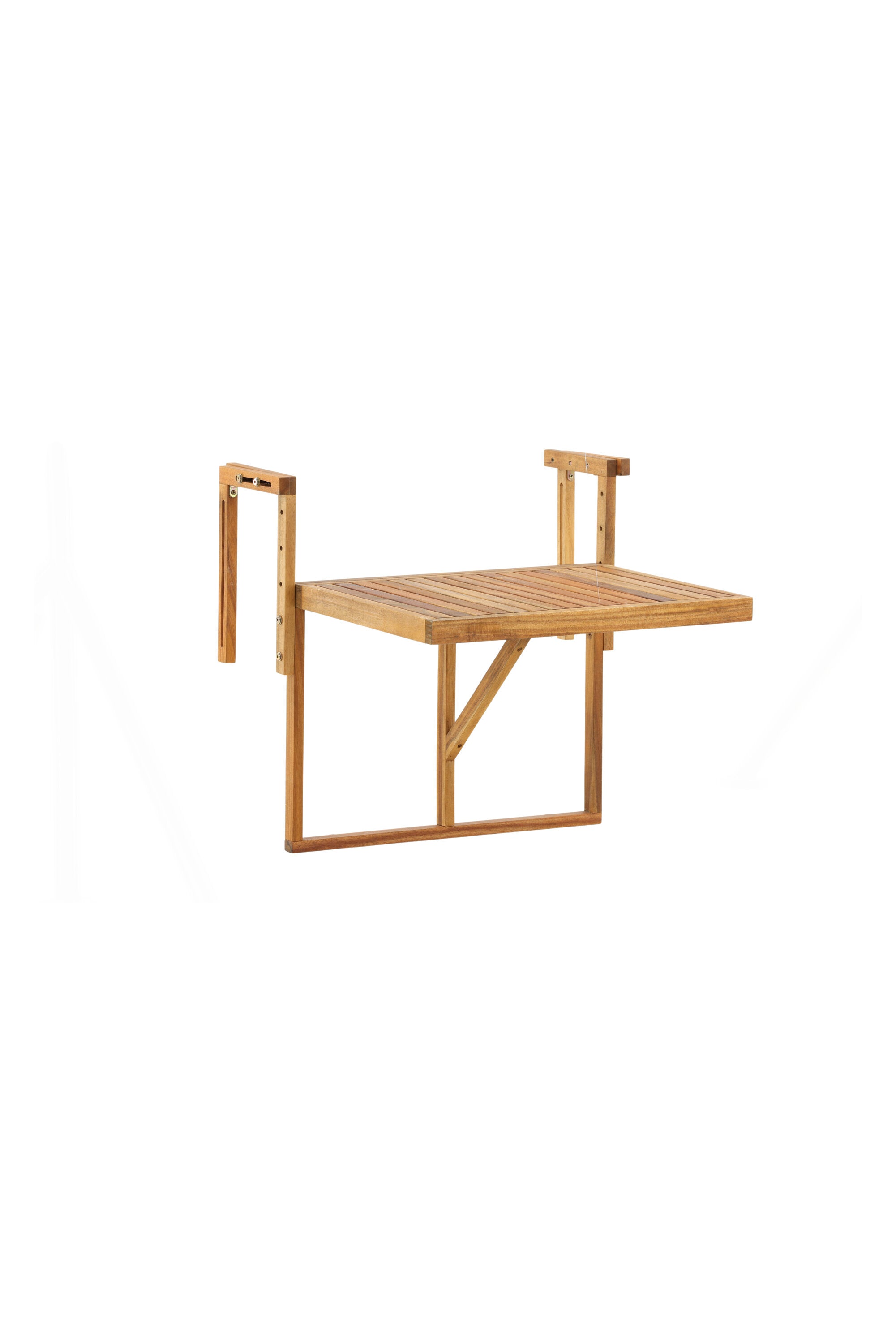 Marion Balkon Tisch Outdoor in Natur präsentiert im Onlineshop von KAQTU Design AG. Beistelltisch Outdoor ist von Venture Home