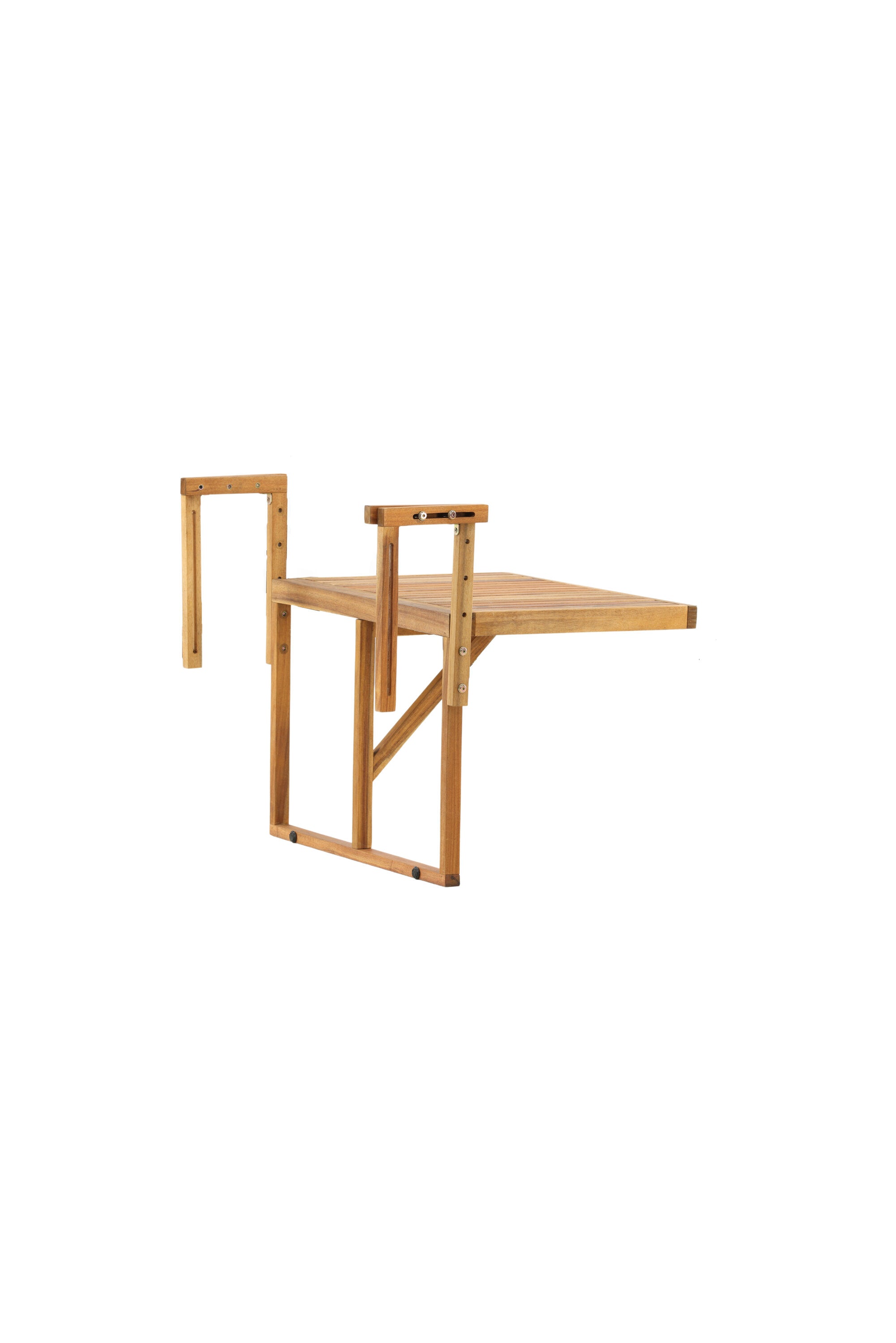Marion Balkon Tisch Outdoor in Natur präsentiert im Onlineshop von KAQTU Design AG. Beistelltisch Outdoor ist von Venture Home