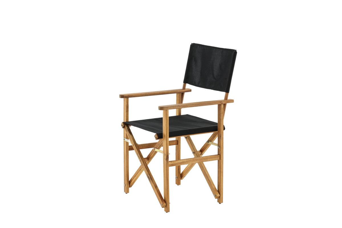 Marion Stuhl in Natur präsentiert im Onlineshop von KAQTU Design AG. Gartenstuhl mit Armlehnen ist von Venture Home