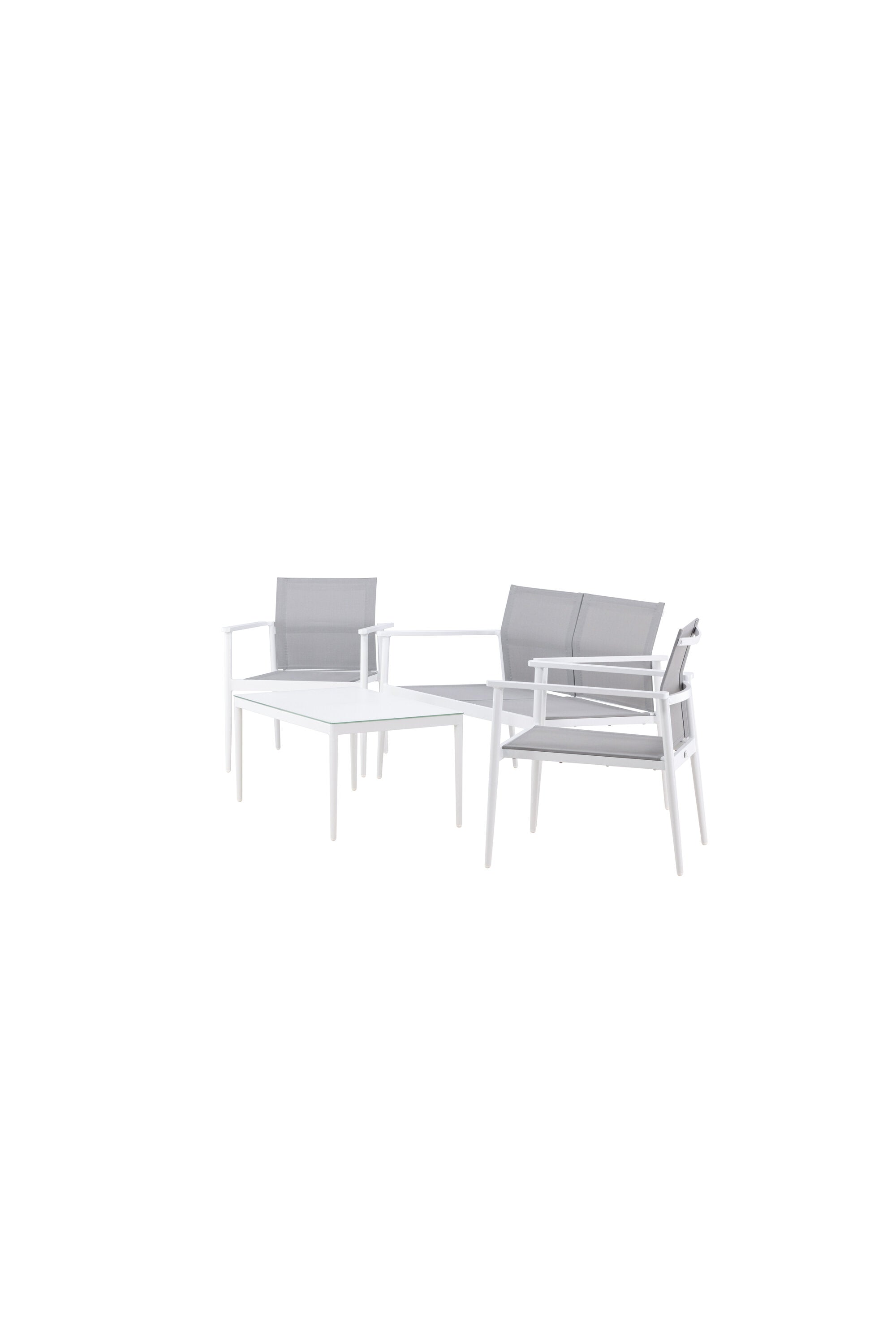 Break Sofa Outdoorset 90cm in Weiß präsentiert im Onlineshop von KAQTU Design AG. Loungeset ist von Venture Home