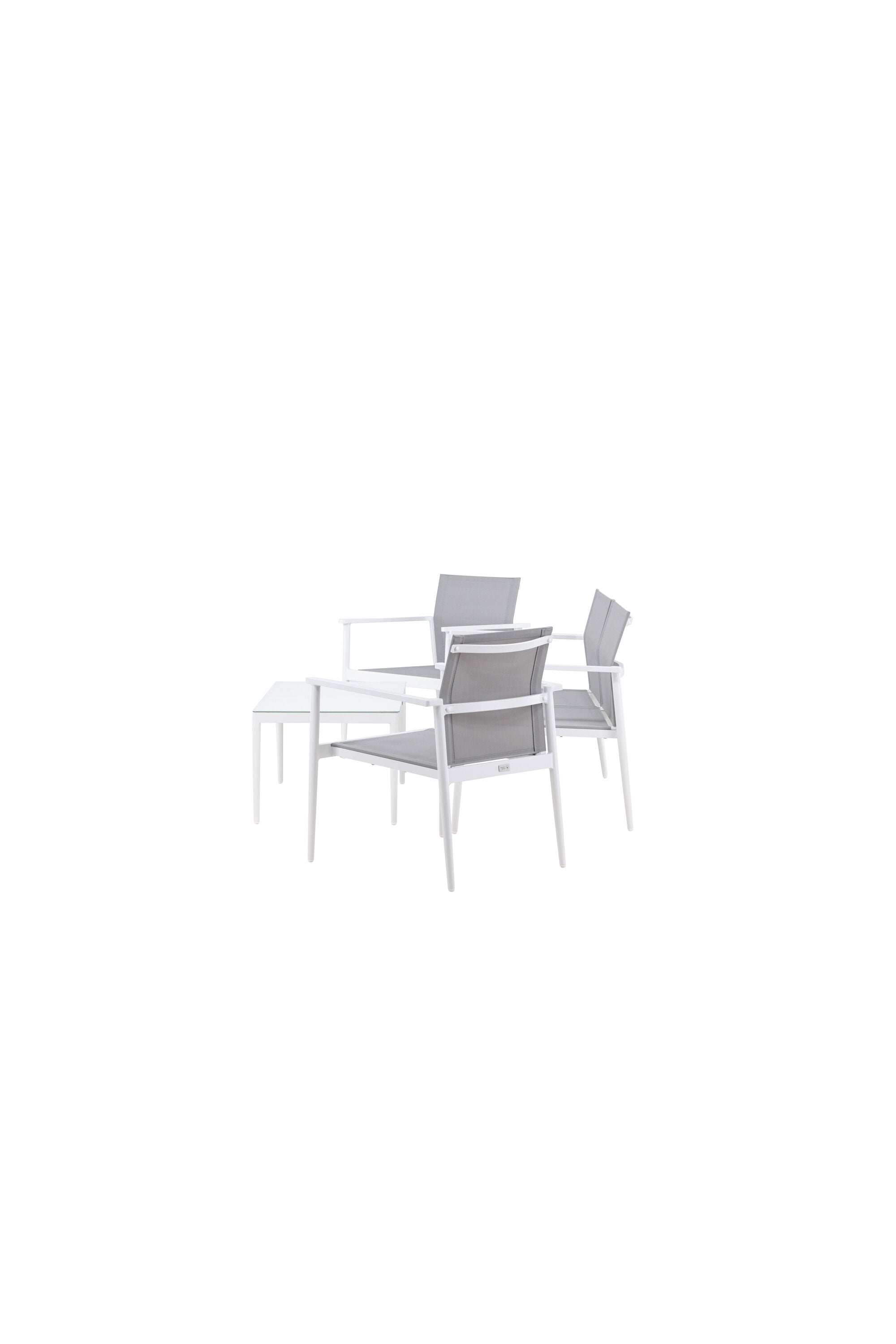 Break Sofa Outdoorset 90cm in Weiß präsentiert im Onlineshop von KAQTU Design AG. Loungeset ist von Venture Home