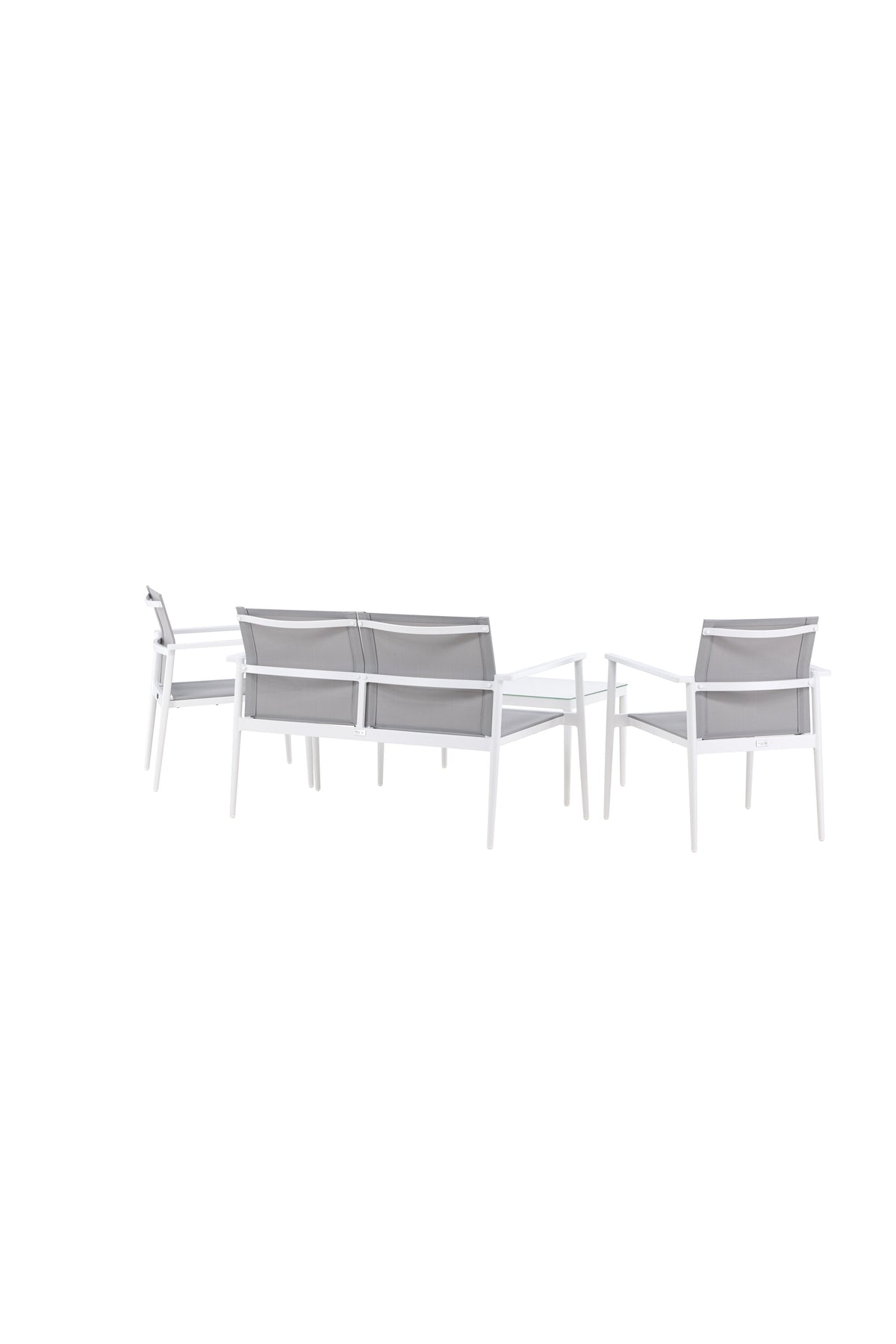 Break Sofa Outdoorset 90cm in Weiß präsentiert im Onlineshop von KAQTU Design AG. Loungeset ist von Venture Home
