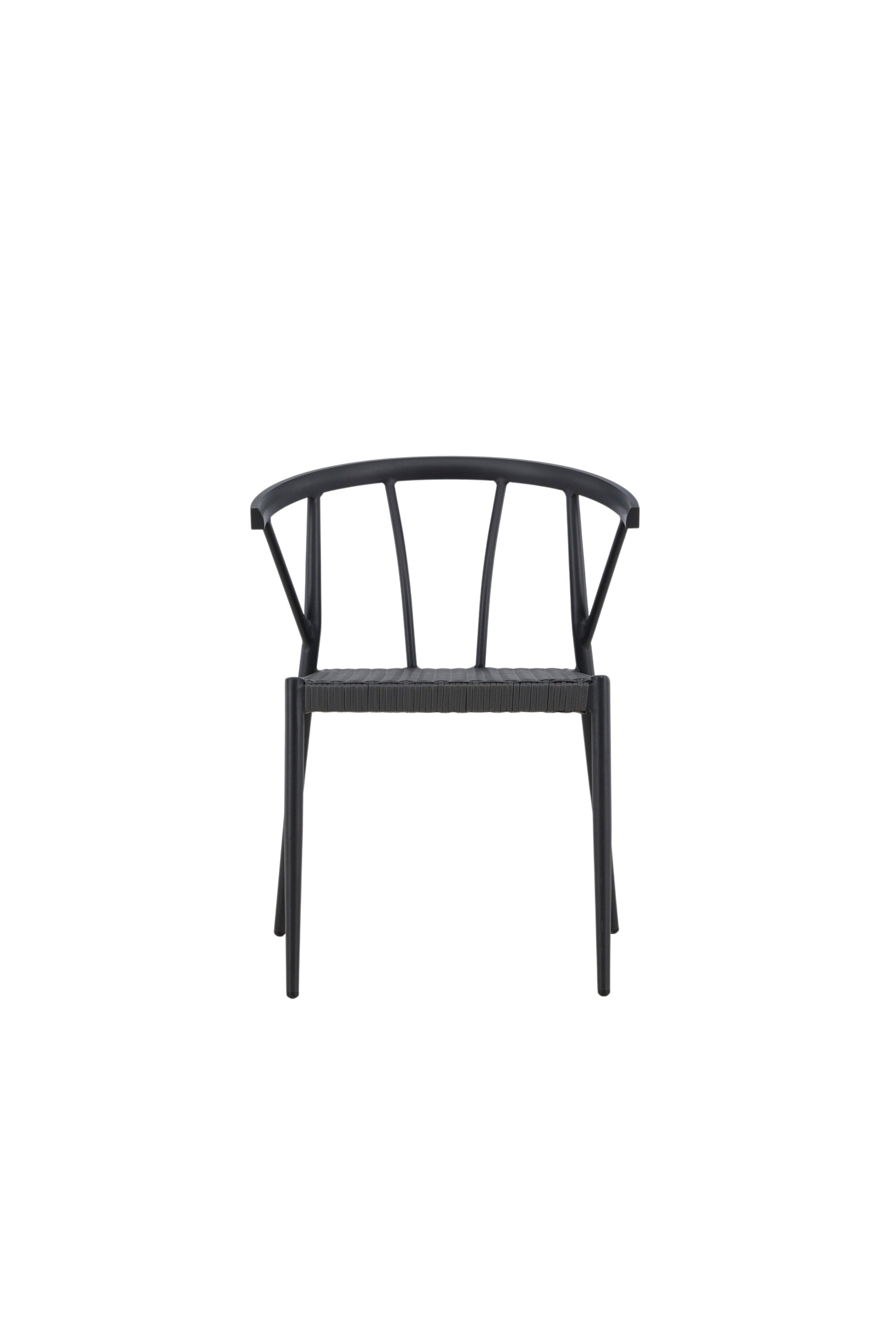 Stina Stuhl in Schwarz präsentiert im Onlineshop von KAQTU Design AG. Gartenstuhl ist von Venture Home
