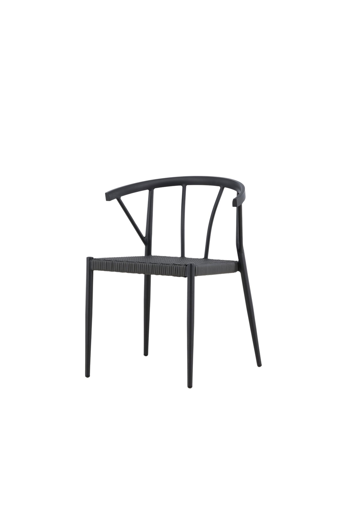 Stina Stuhl in Schwarz präsentiert im Onlineshop von KAQTU Design AG. Gartenstuhl ist von Venture Home